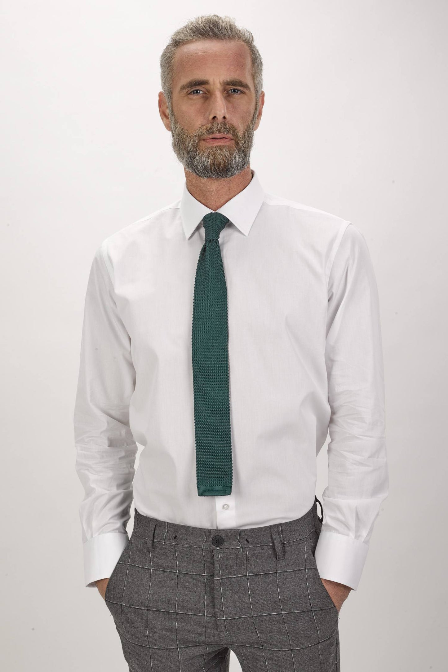 Contemporary fit shirt - White