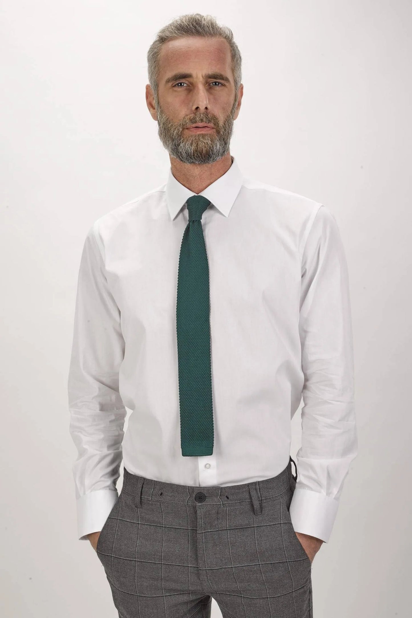 Contemporary fit shirt - White