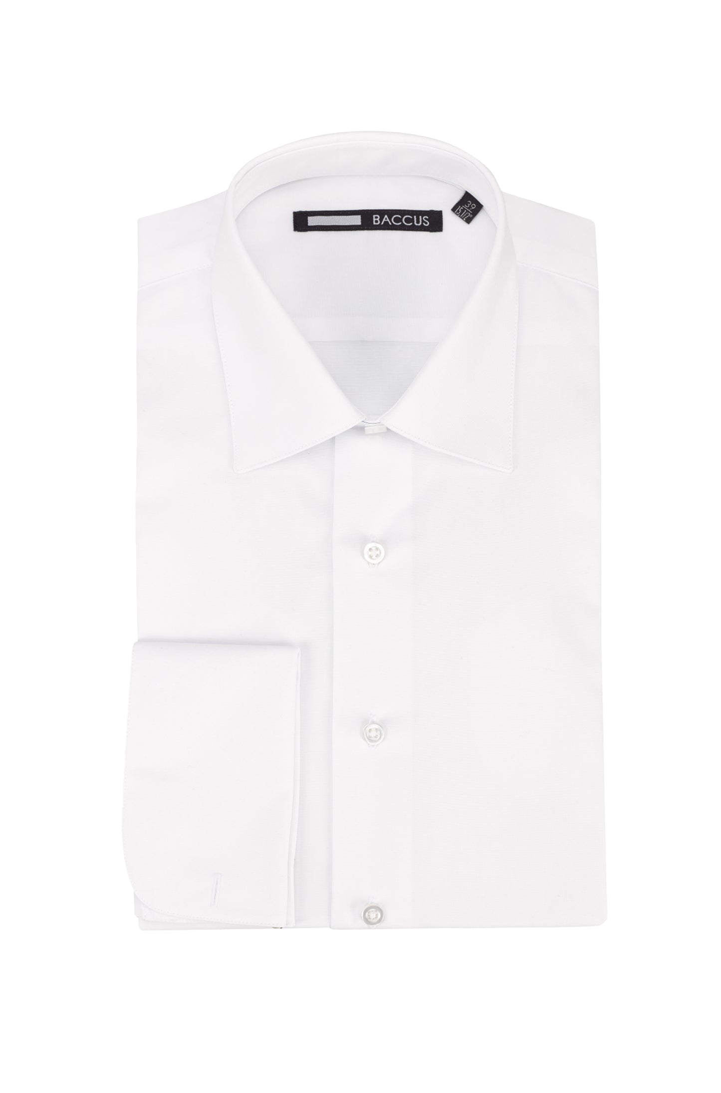 Double Cuff Shirt - White