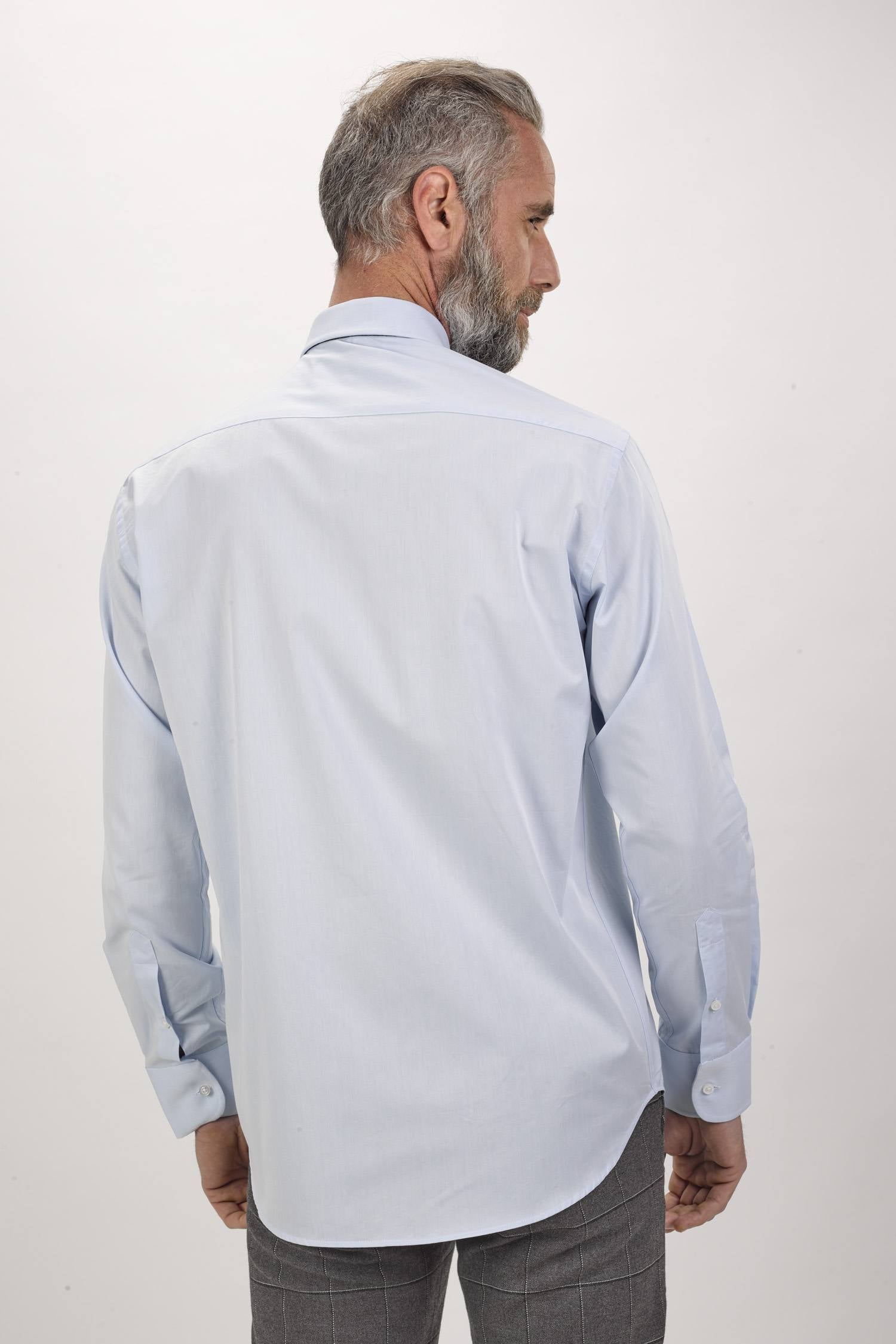 Camisa fit regular - Azul