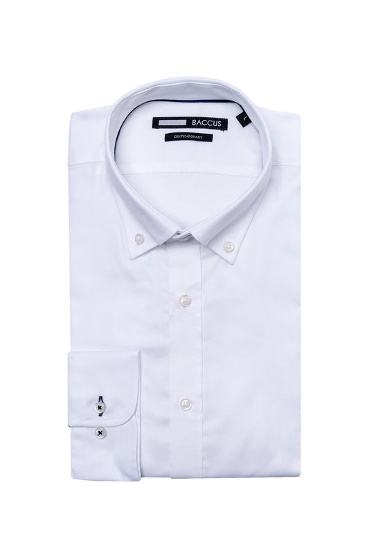 Camisa oxford regular - Branco