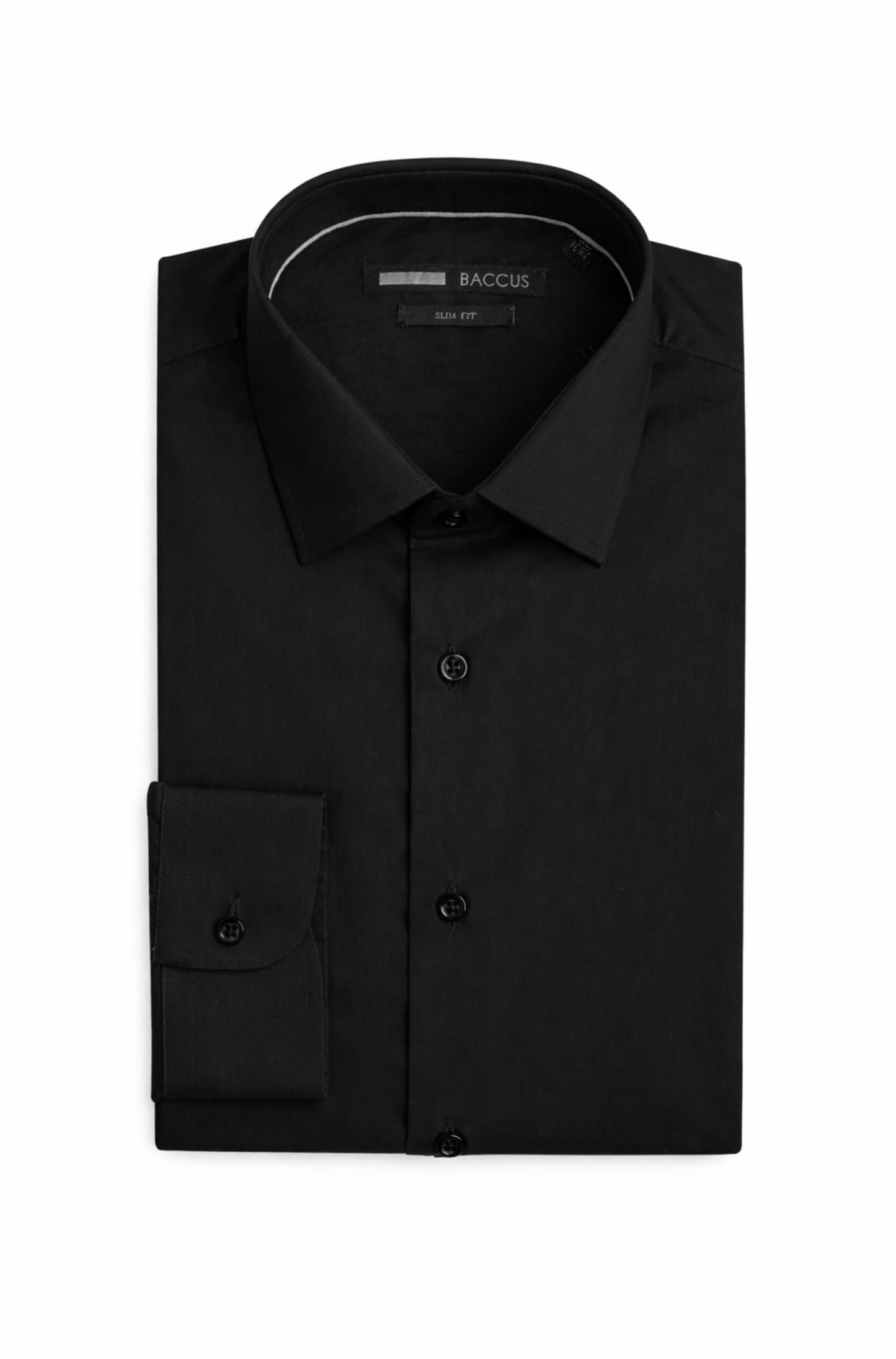 Camisa slim fit - Preto