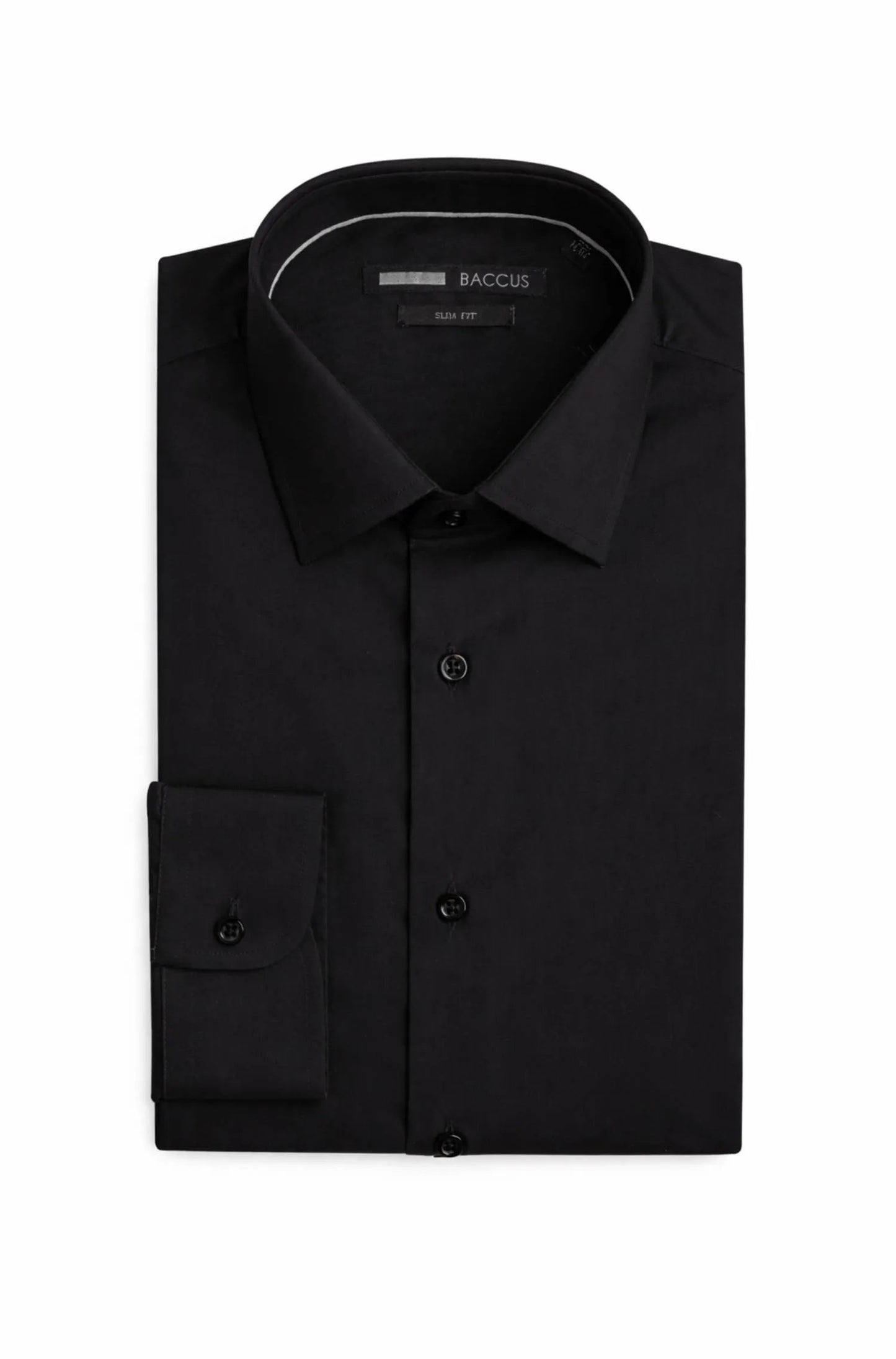 Camisa slim fit - Preto