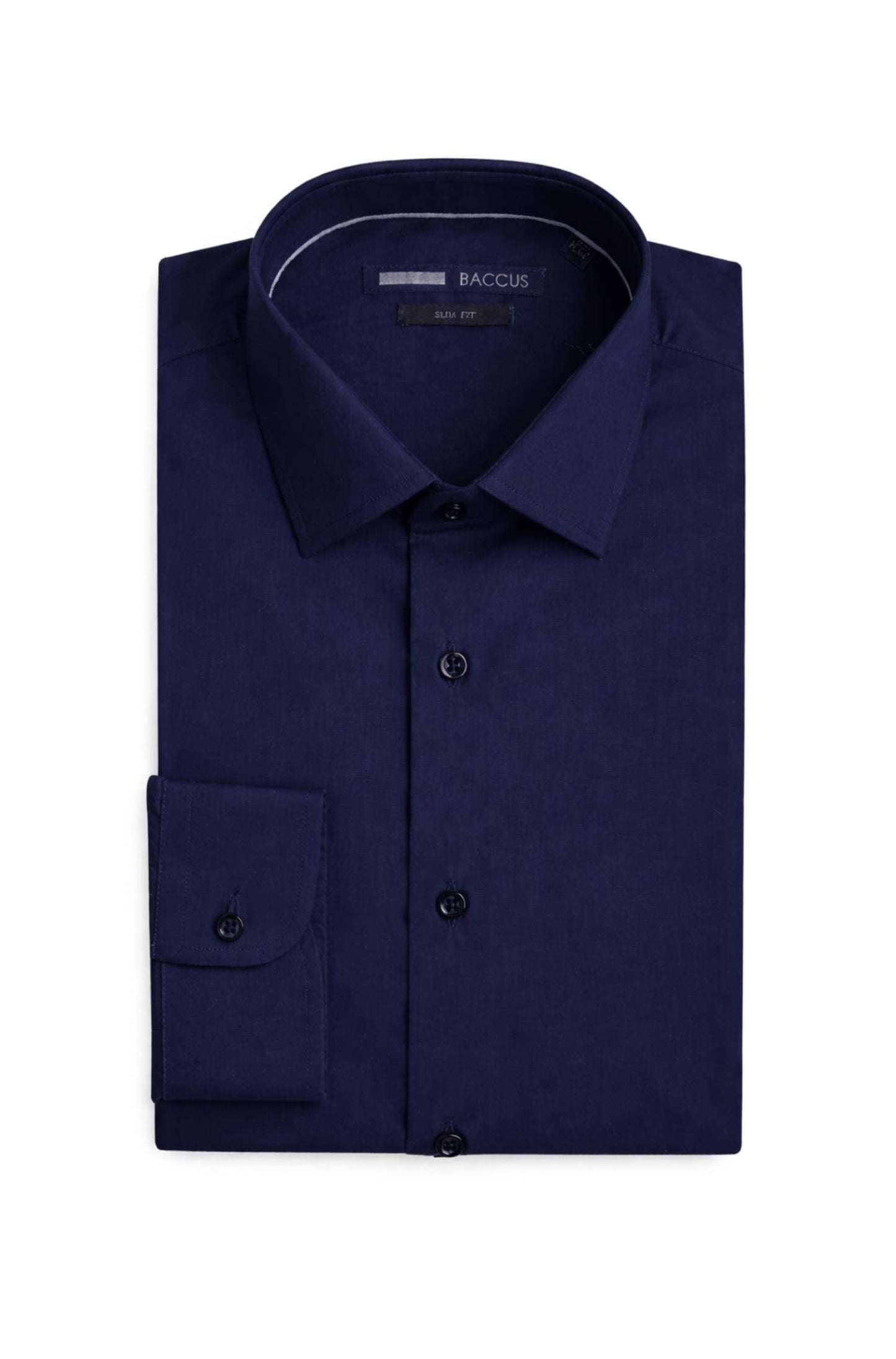 Camisa slim fit - Marinho