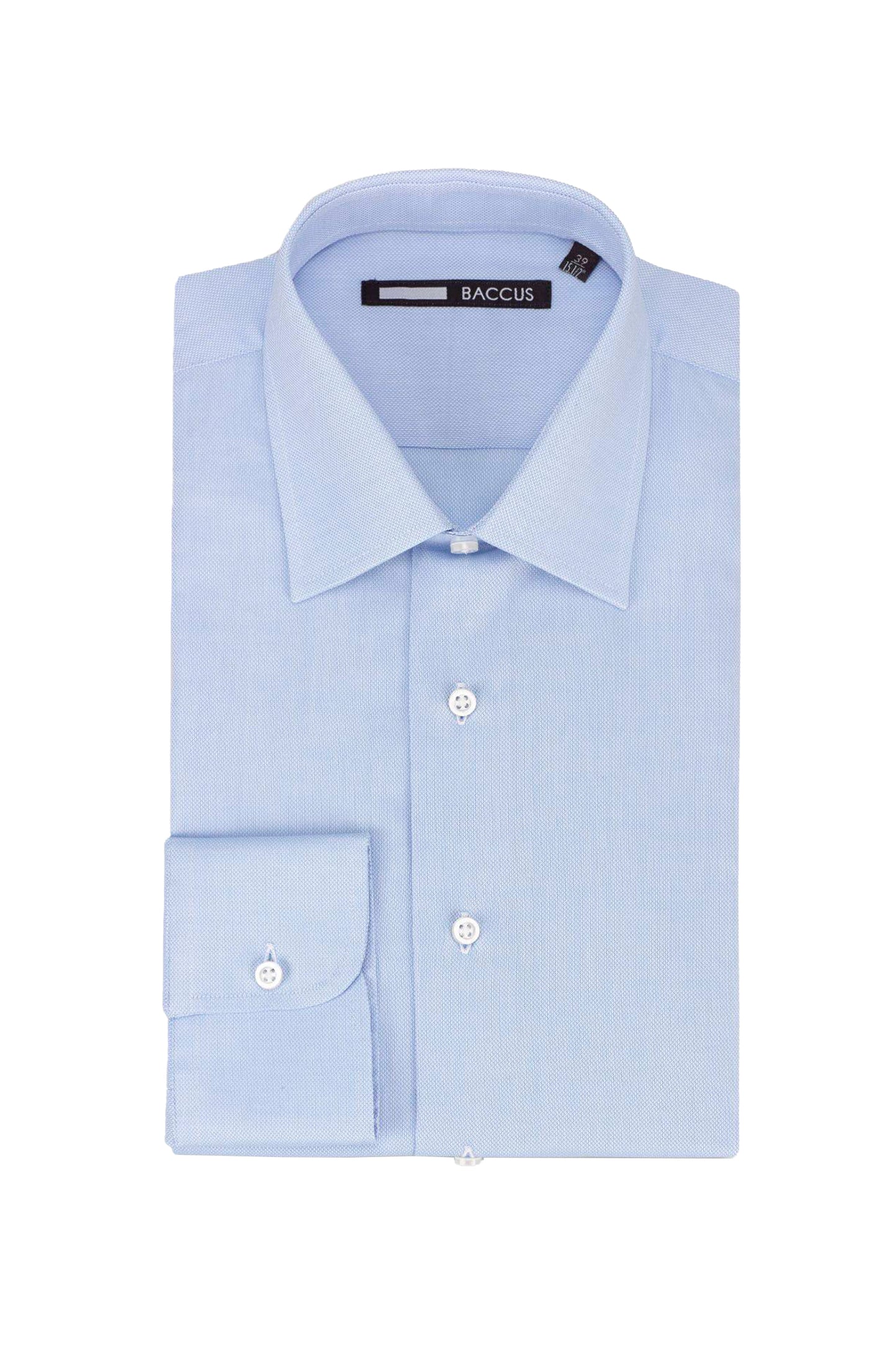 Plain faux shirt - Blue