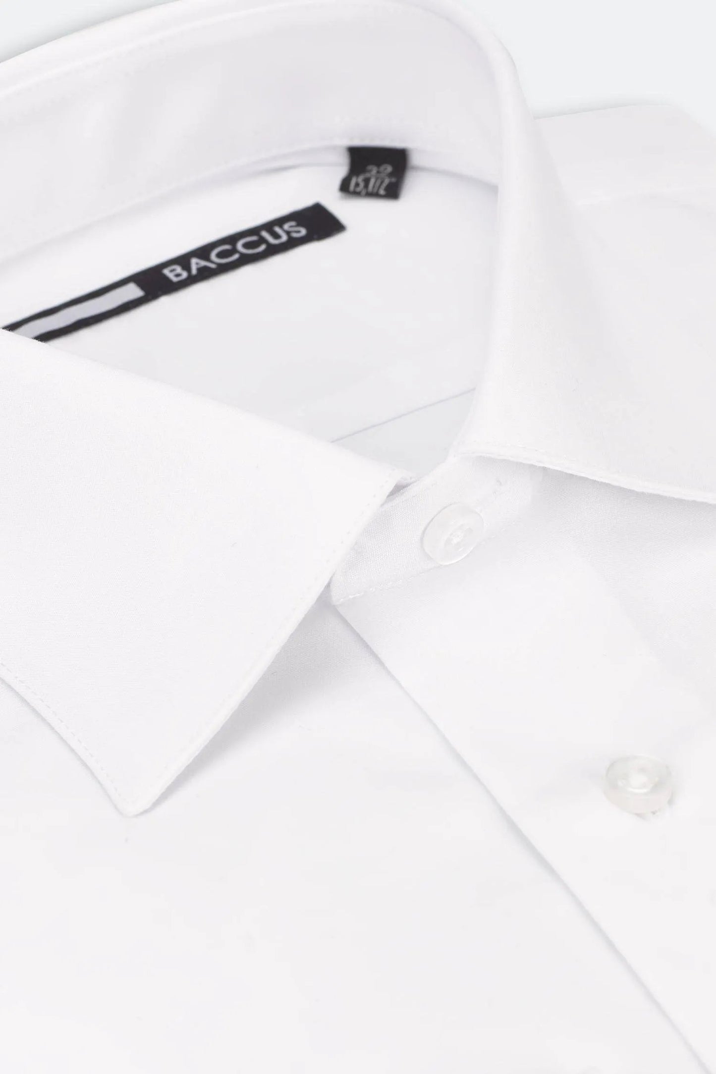 Camisa para homem lisa - Branco