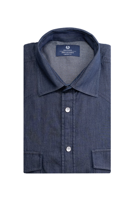 Denim shirt - Blue