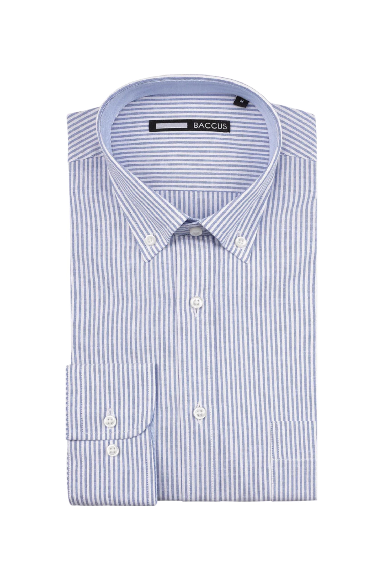 Camisa com risca - Azul