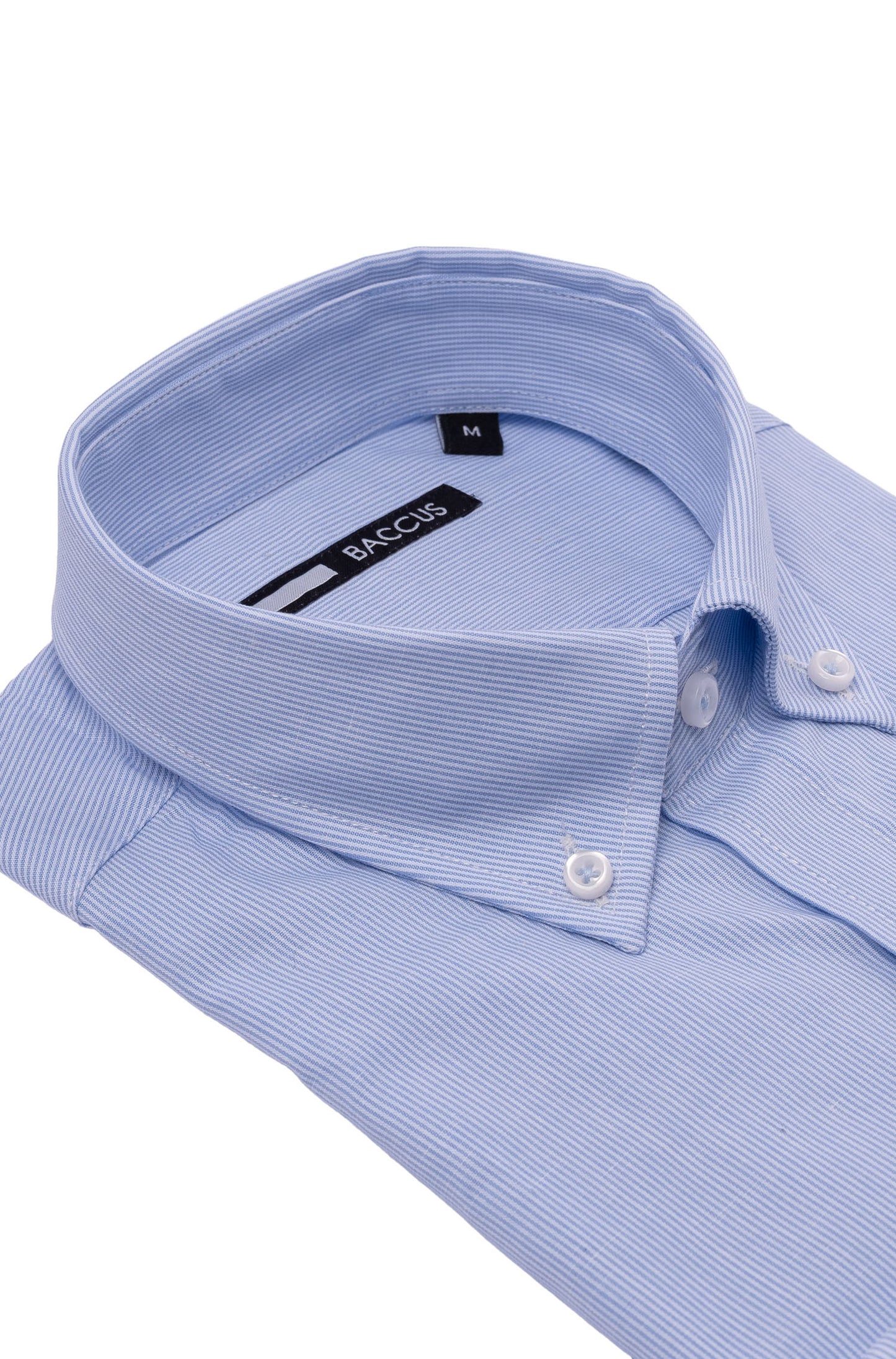 Camisa 100% algodão - Azul