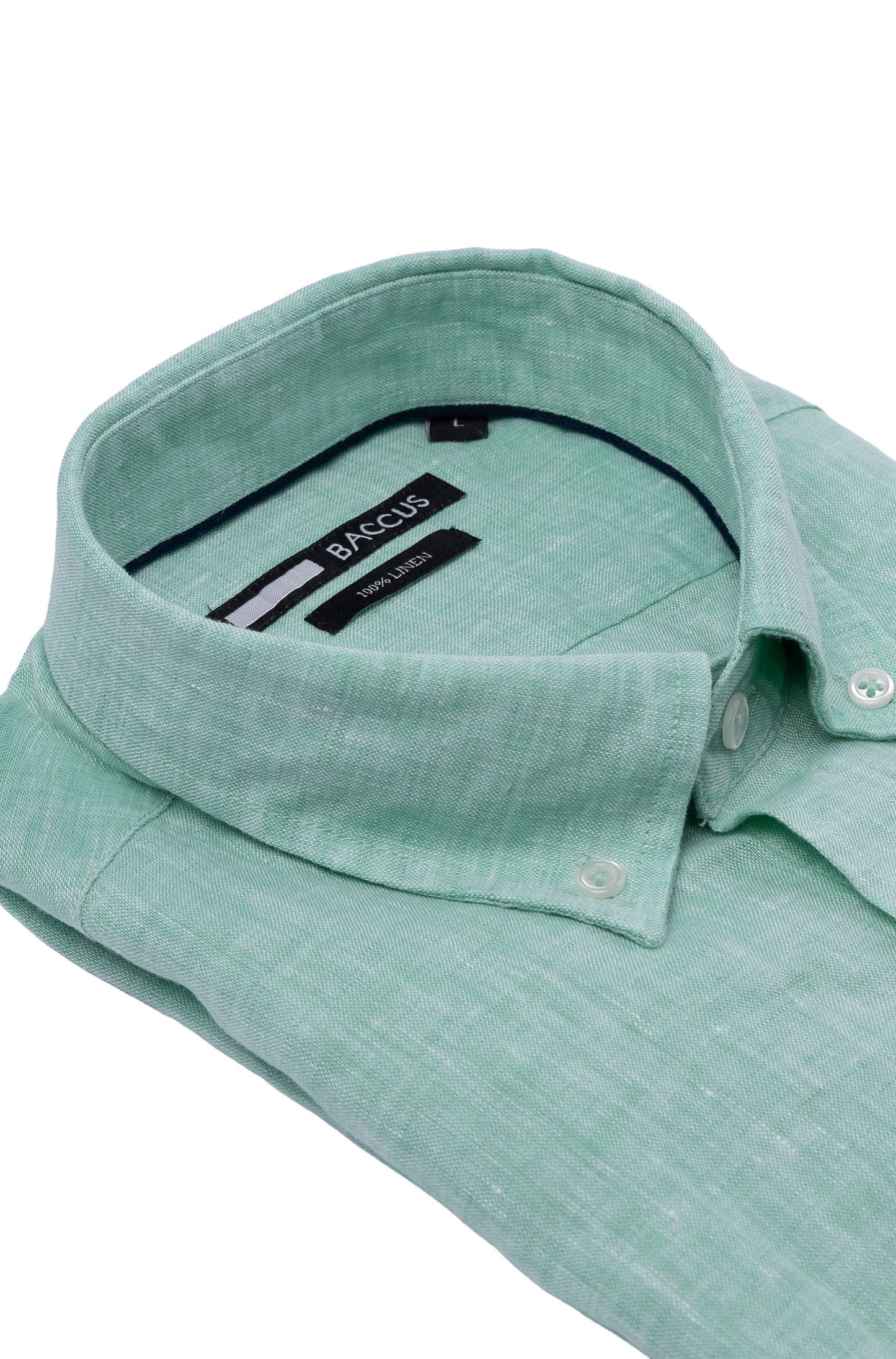 Camisa lisa para homem - Verde