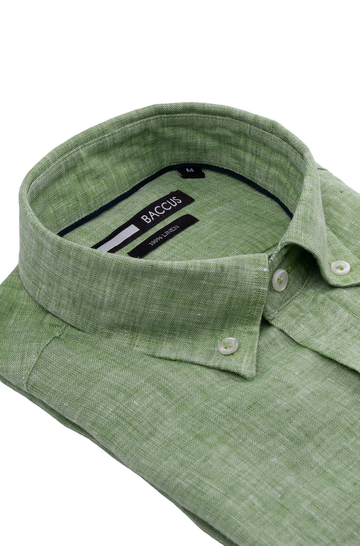 Camisa lisa para homem - Verde