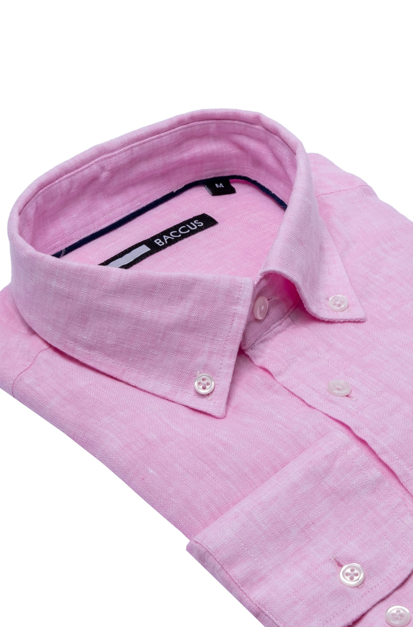 Camisa lisa para homem - Rosa
