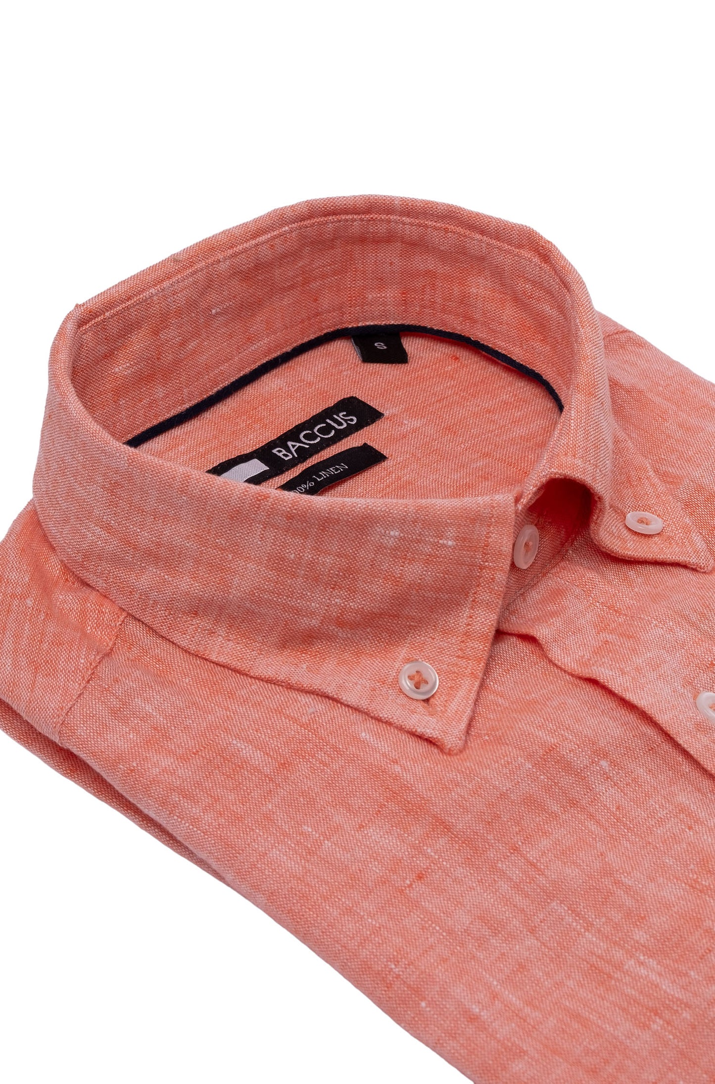 Camisa lisa para homem - Laranja