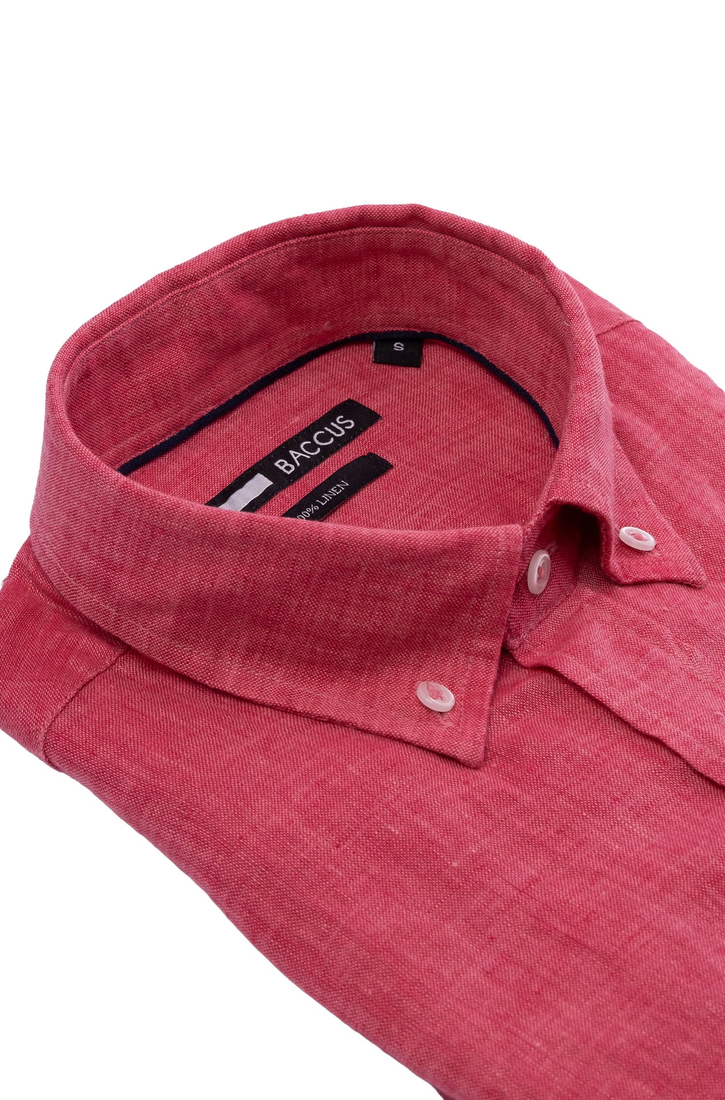 Camisa lisa para homem - Vermelho