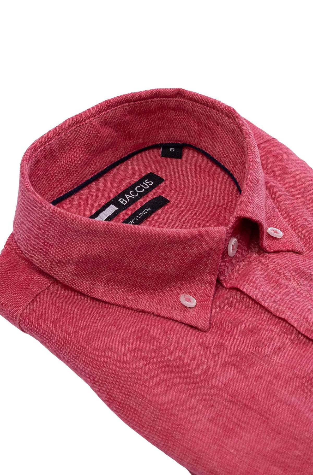 Men's Plain Shirt - Red