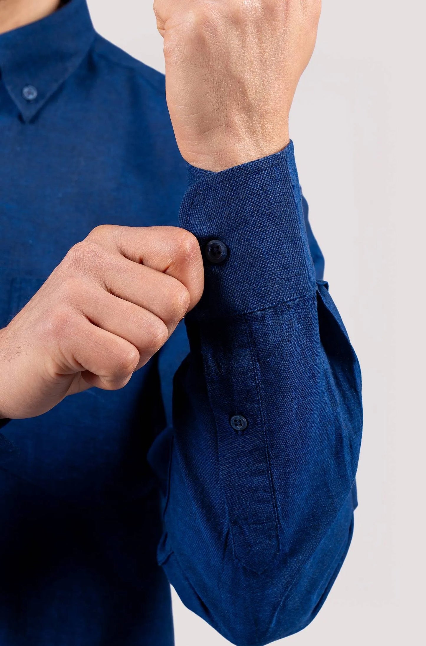 Men's Plain Shirt - Navy Blue