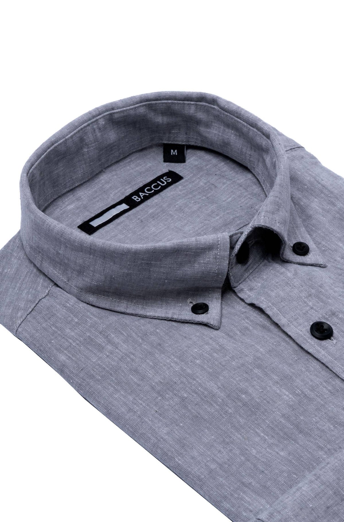 Men's Plain Shirt - Gray