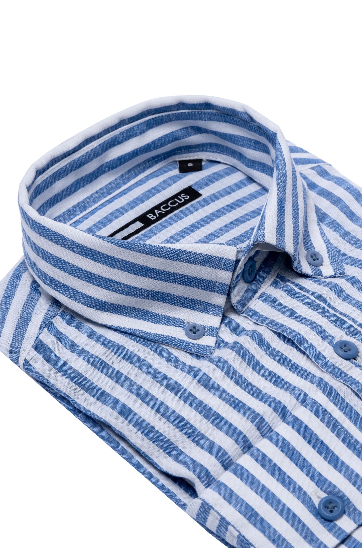 Men's striped shirt - Blue