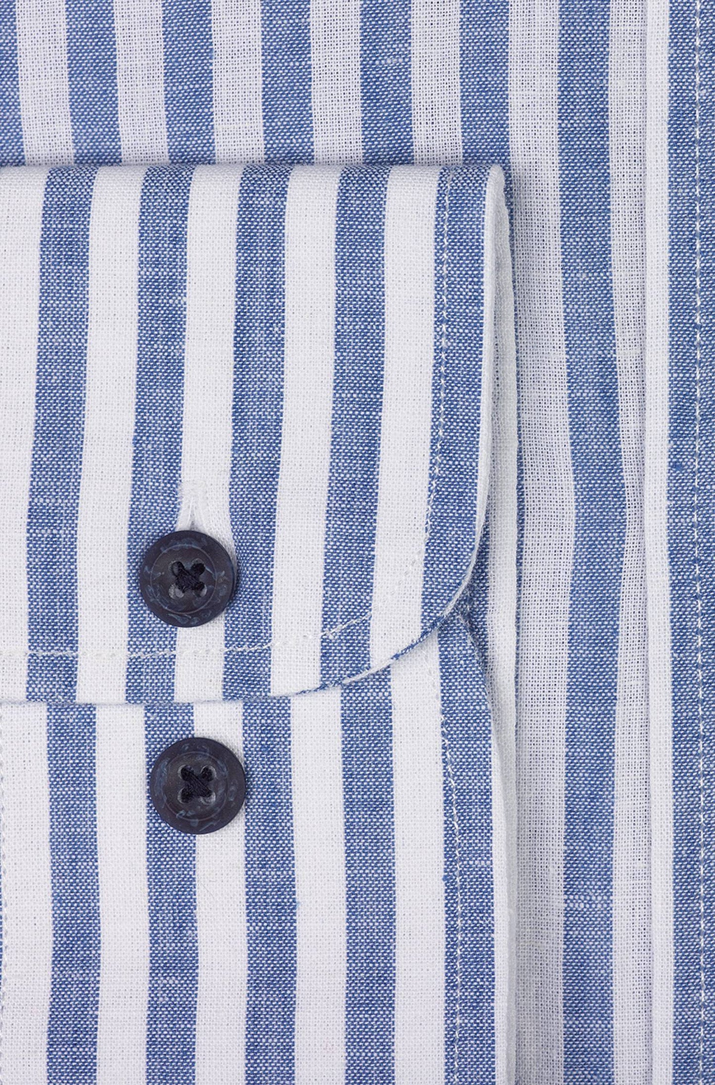 Men's striped shirt - Blue