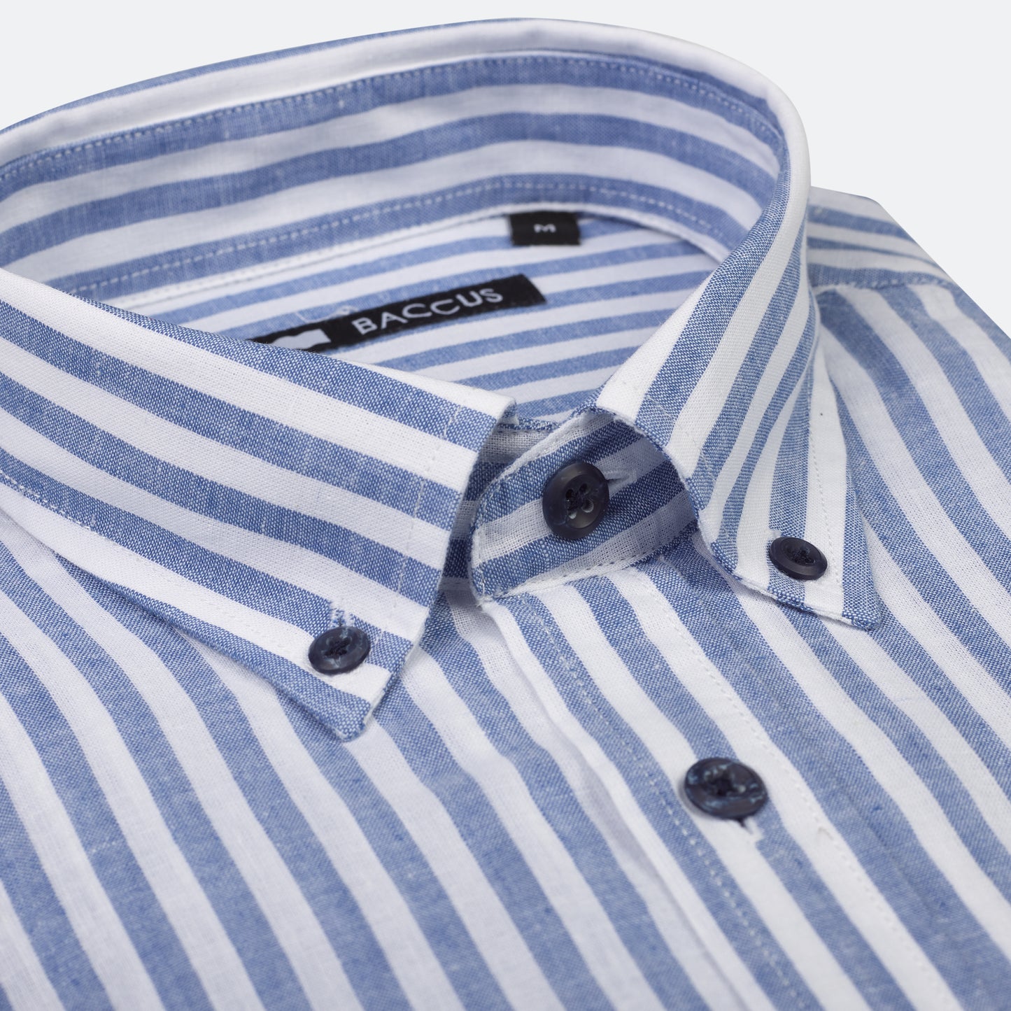 Men's striped shirt - Blue