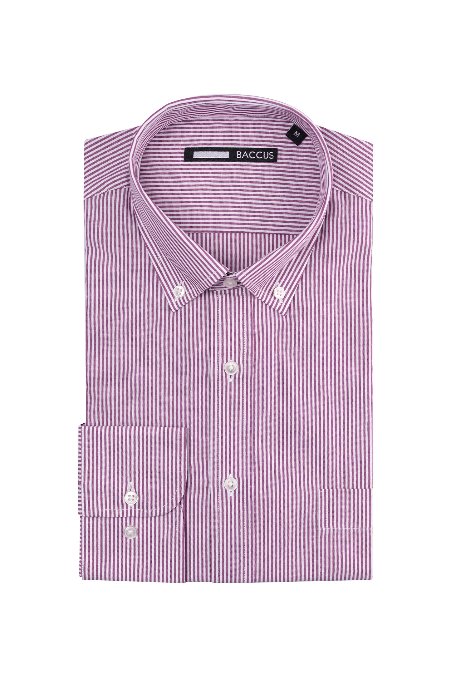 Men's striped shirt - Purple