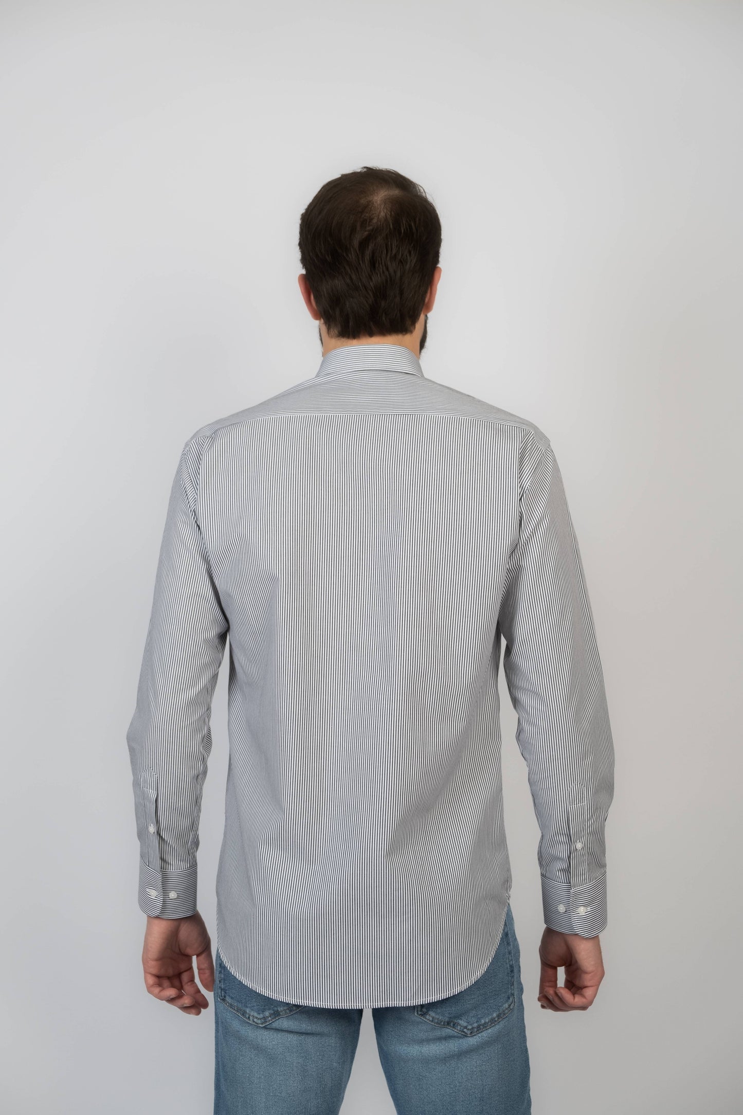 Men's striped shirt - Navy
