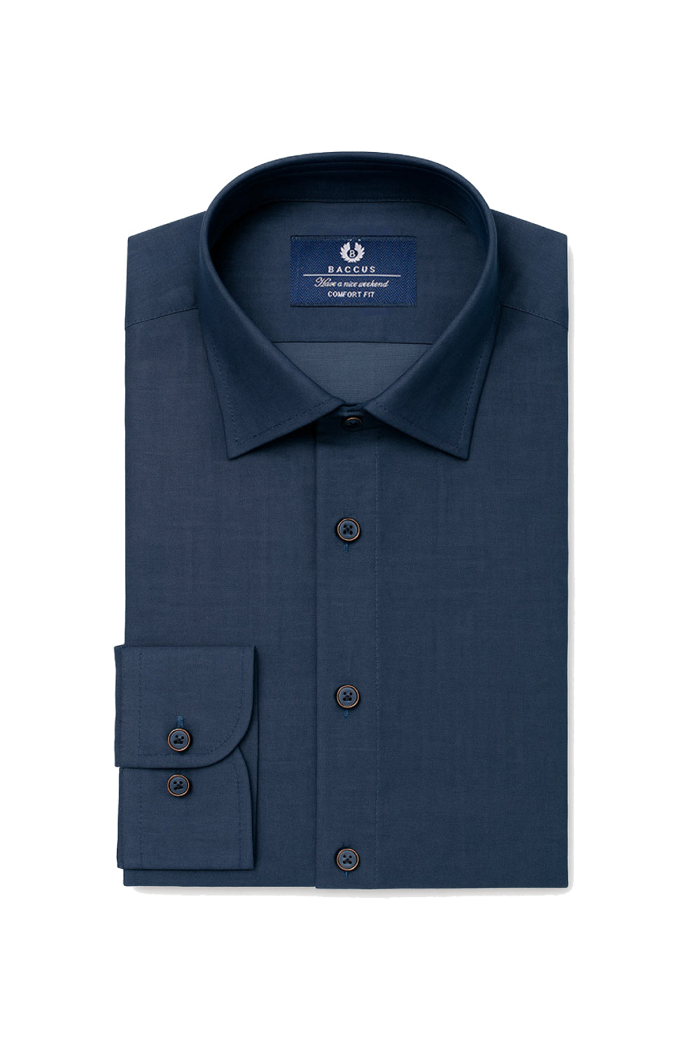 Camisa de ganga - Marinho