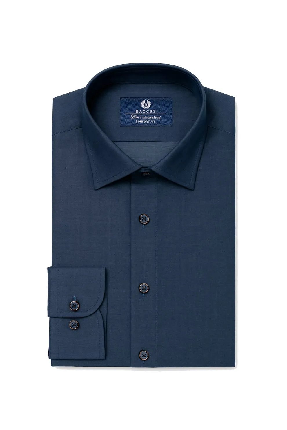 Camisa de ganga - Marinho