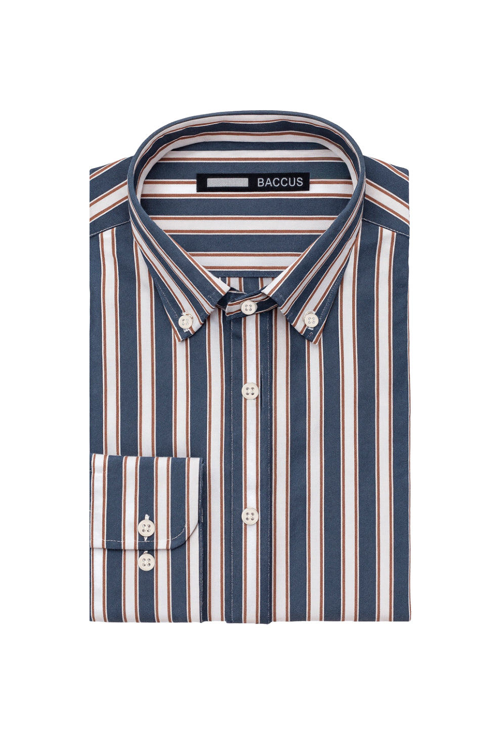 Camisa riscas - Marinho