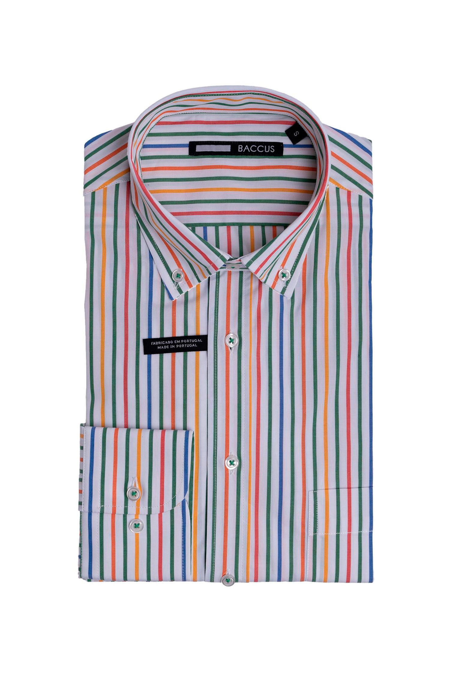 Camisa Baccus com riscas - Azul