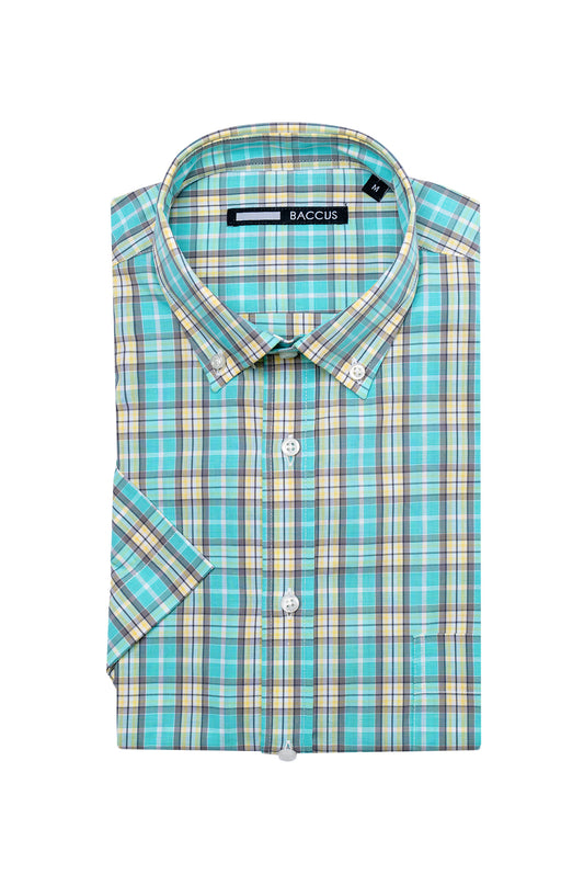 Camisa manga curta - Verde