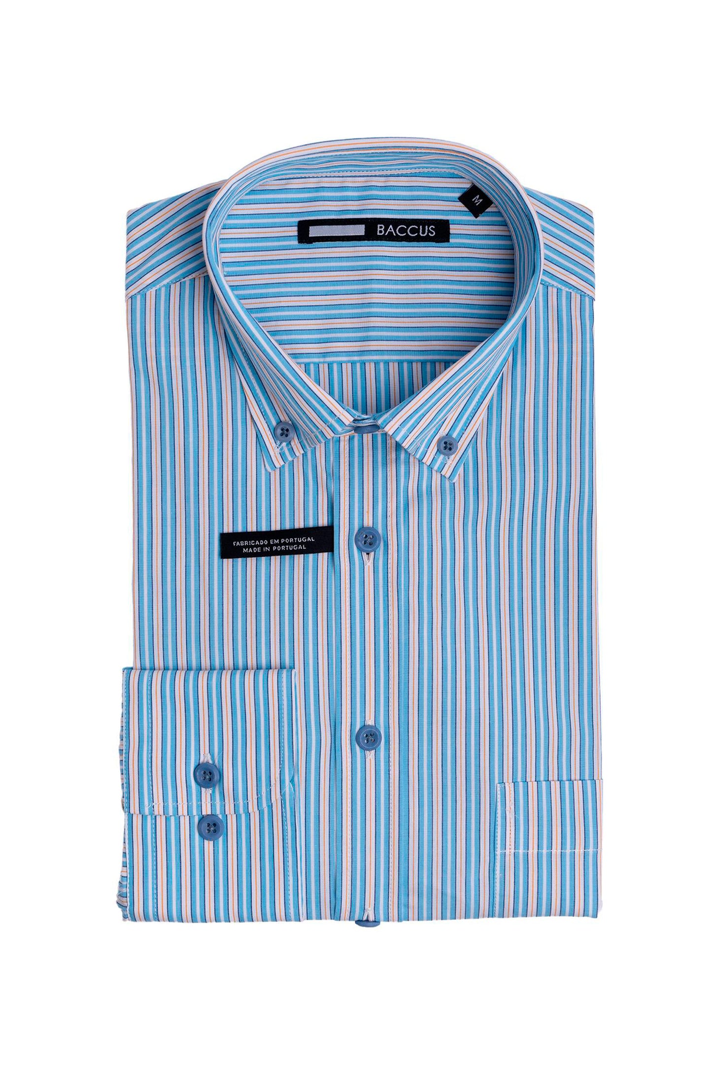Men's striped shirt - Yellow