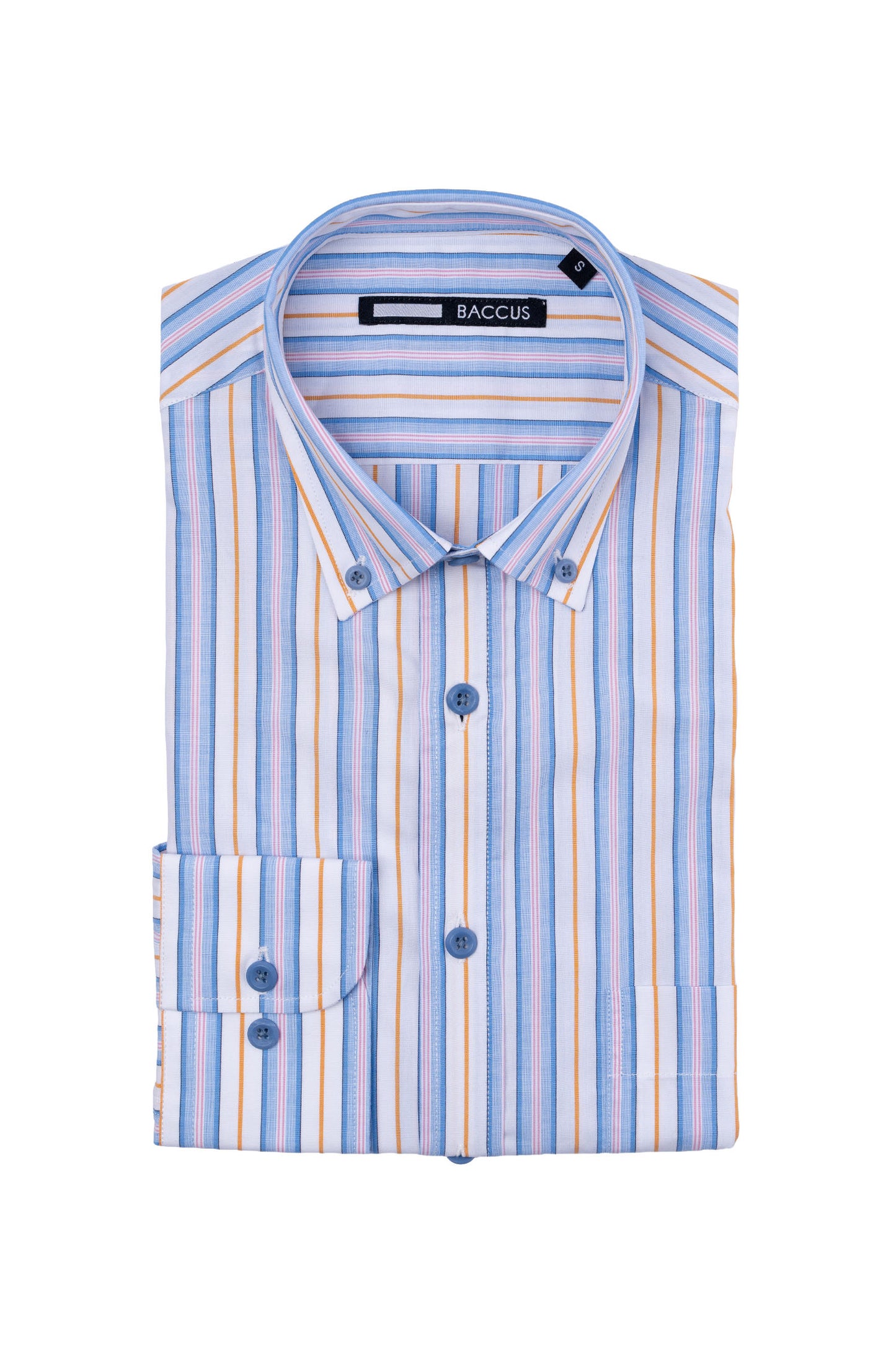 Men's striped shirt - Beige