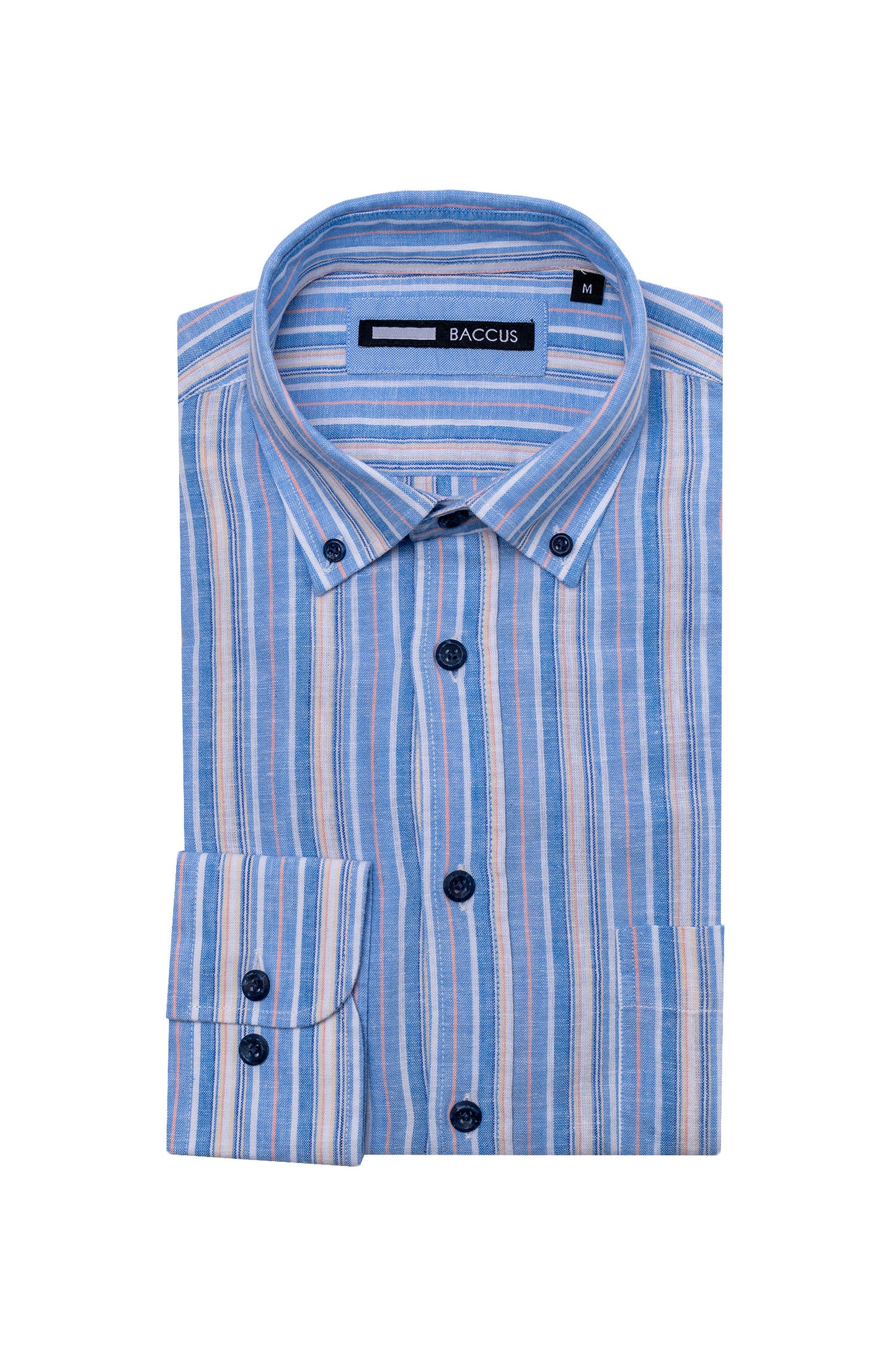Men's striped shirt - Blue