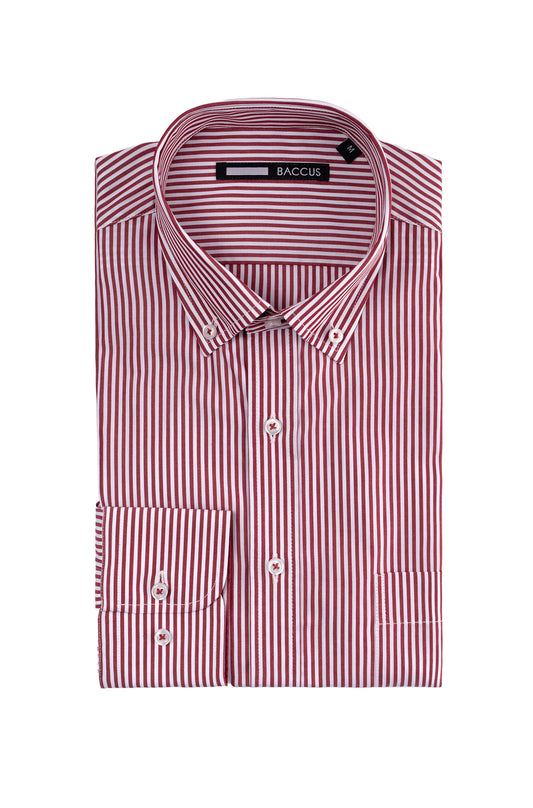 Camisa sport fit regular - Vermelho