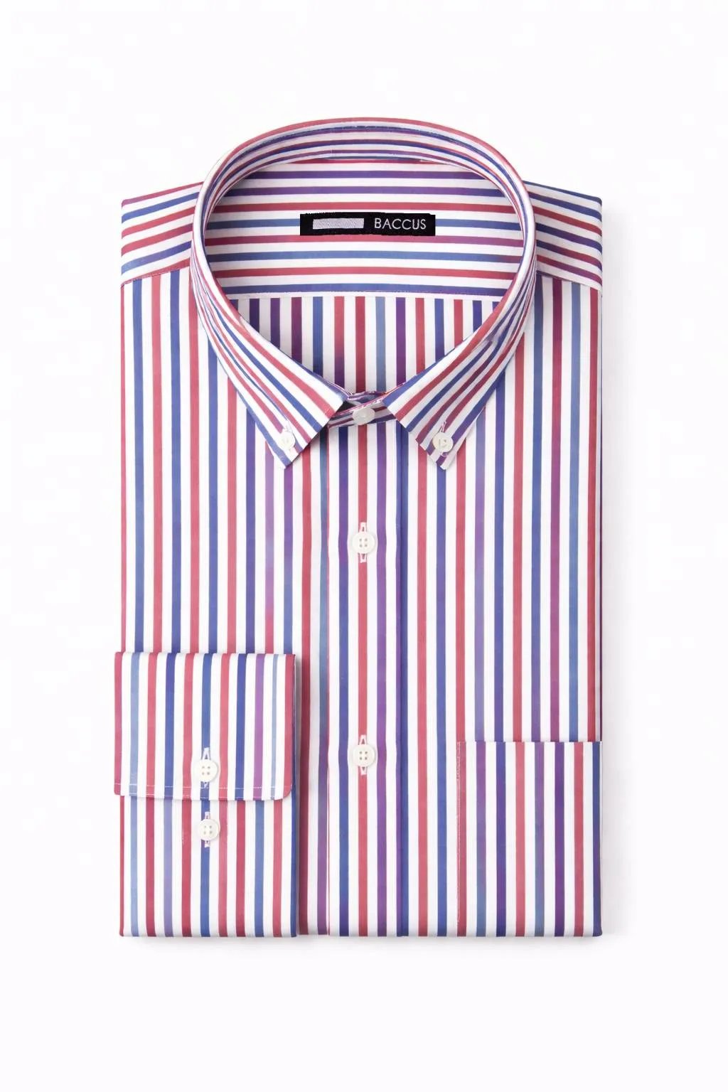 Men's striped shirt - Red