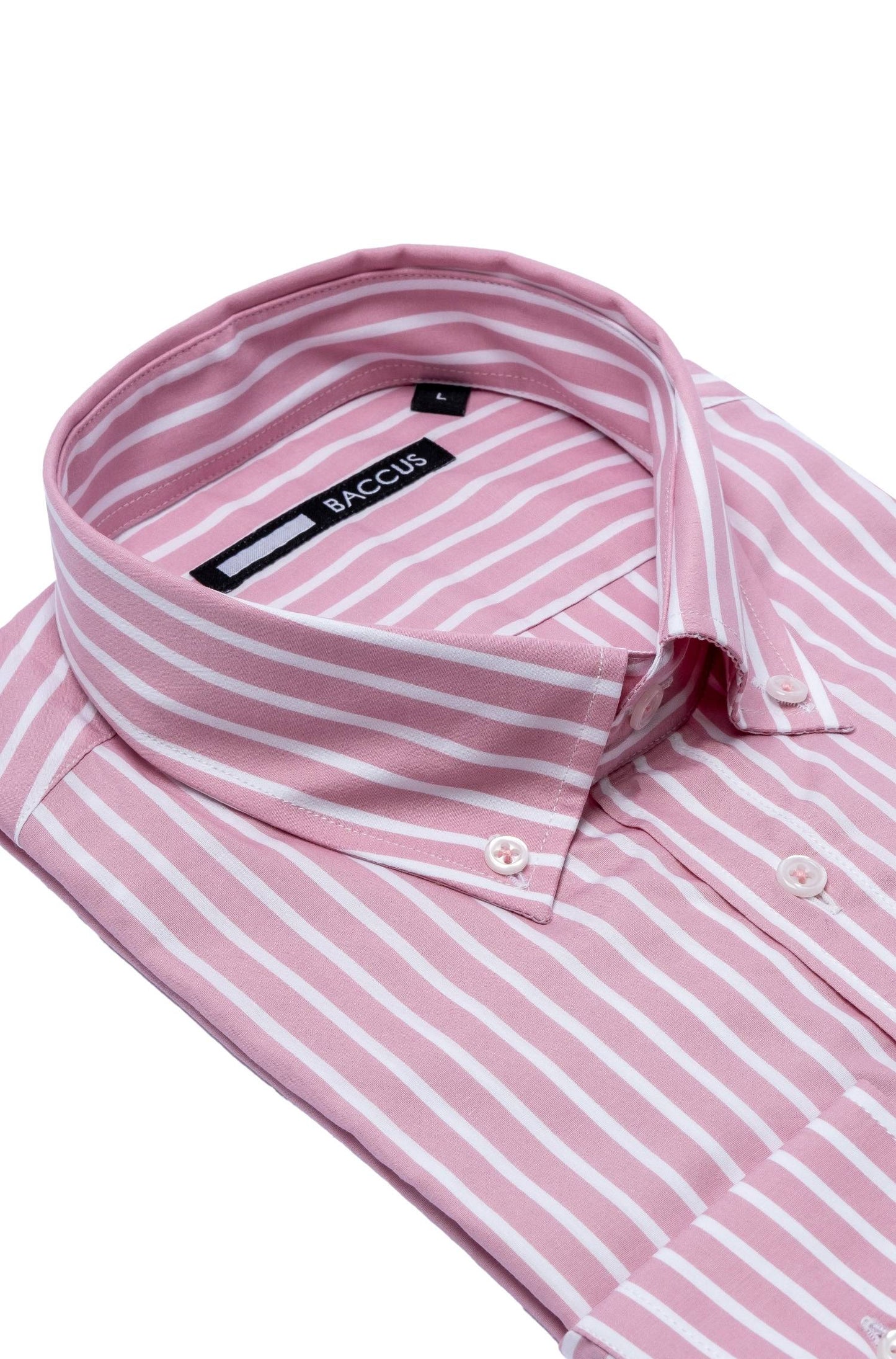 Men's striped shirt - Pink