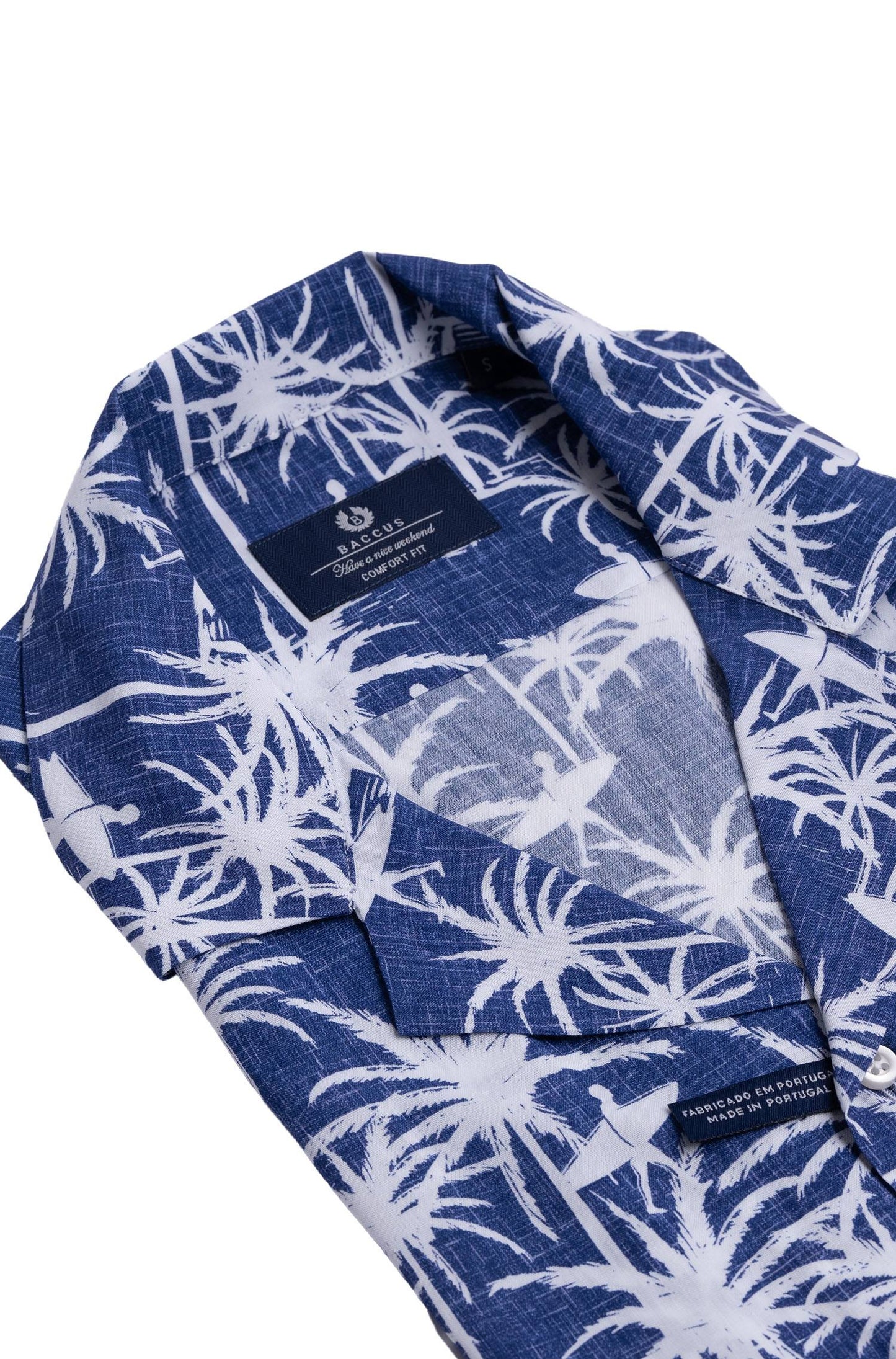 Camisa hawaiana Baccus - Azul