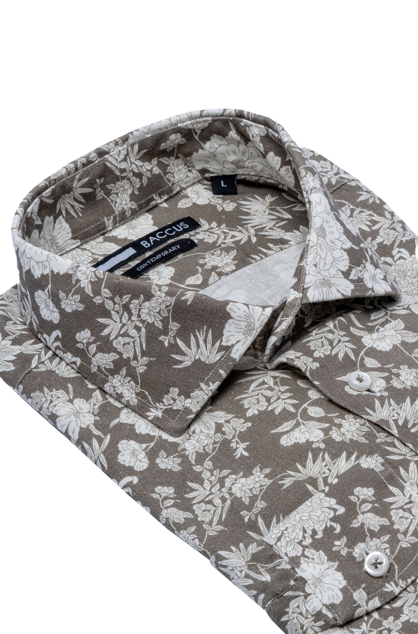 Camisa Baccus estampada - Verde