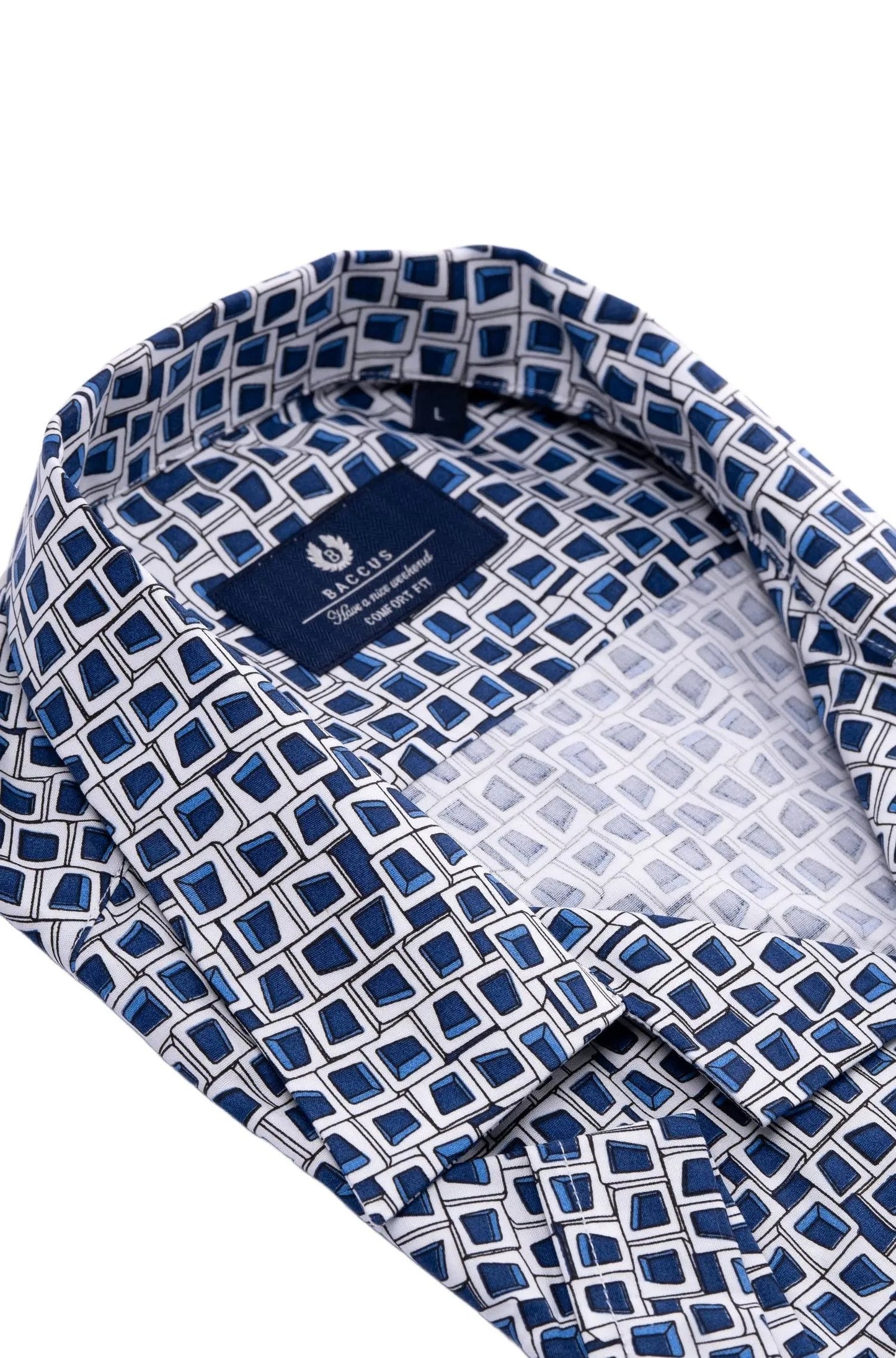 Baccus Hawaiian shirt - Blue