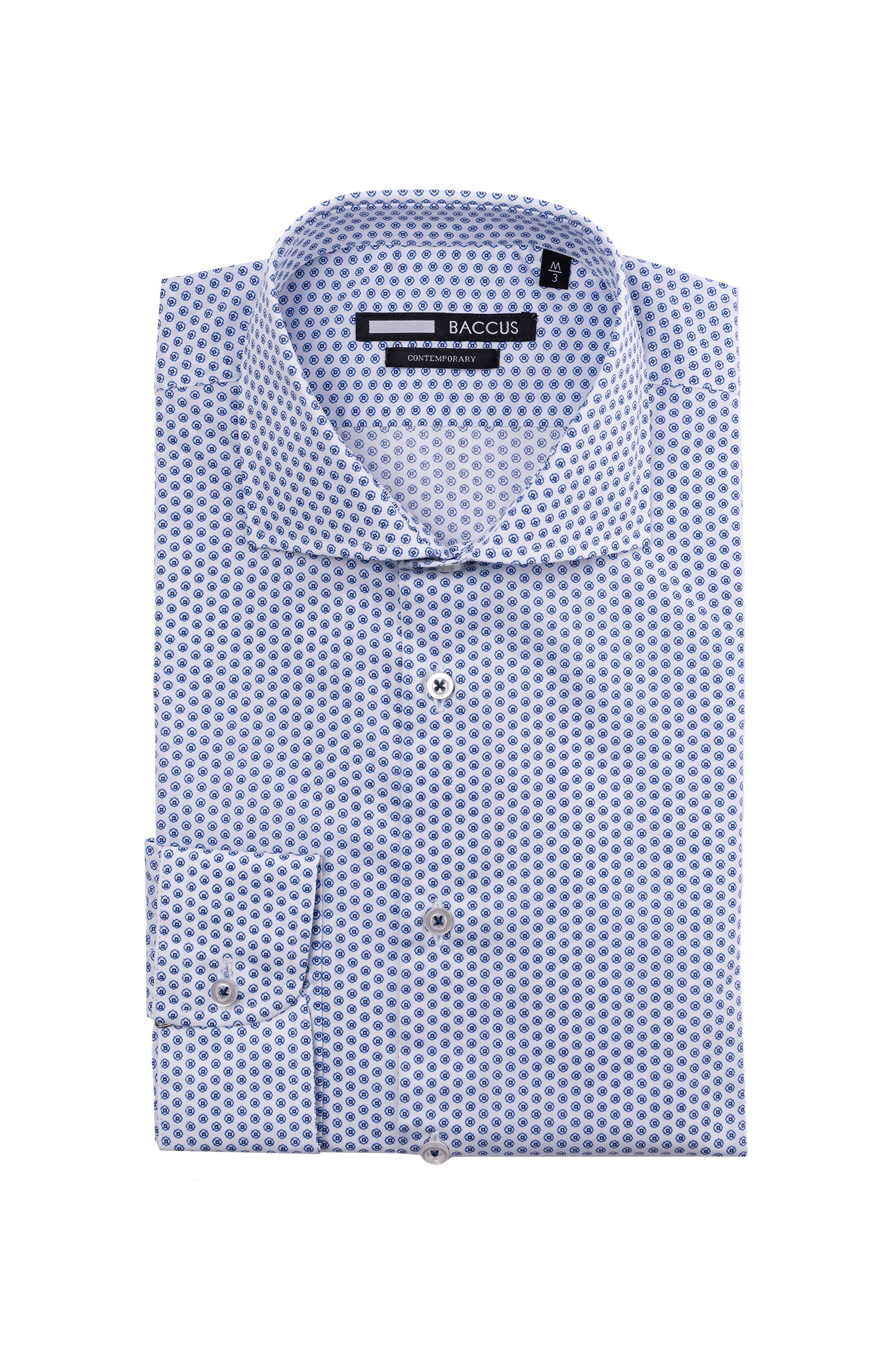 Camisa Baccus estampada - Azul