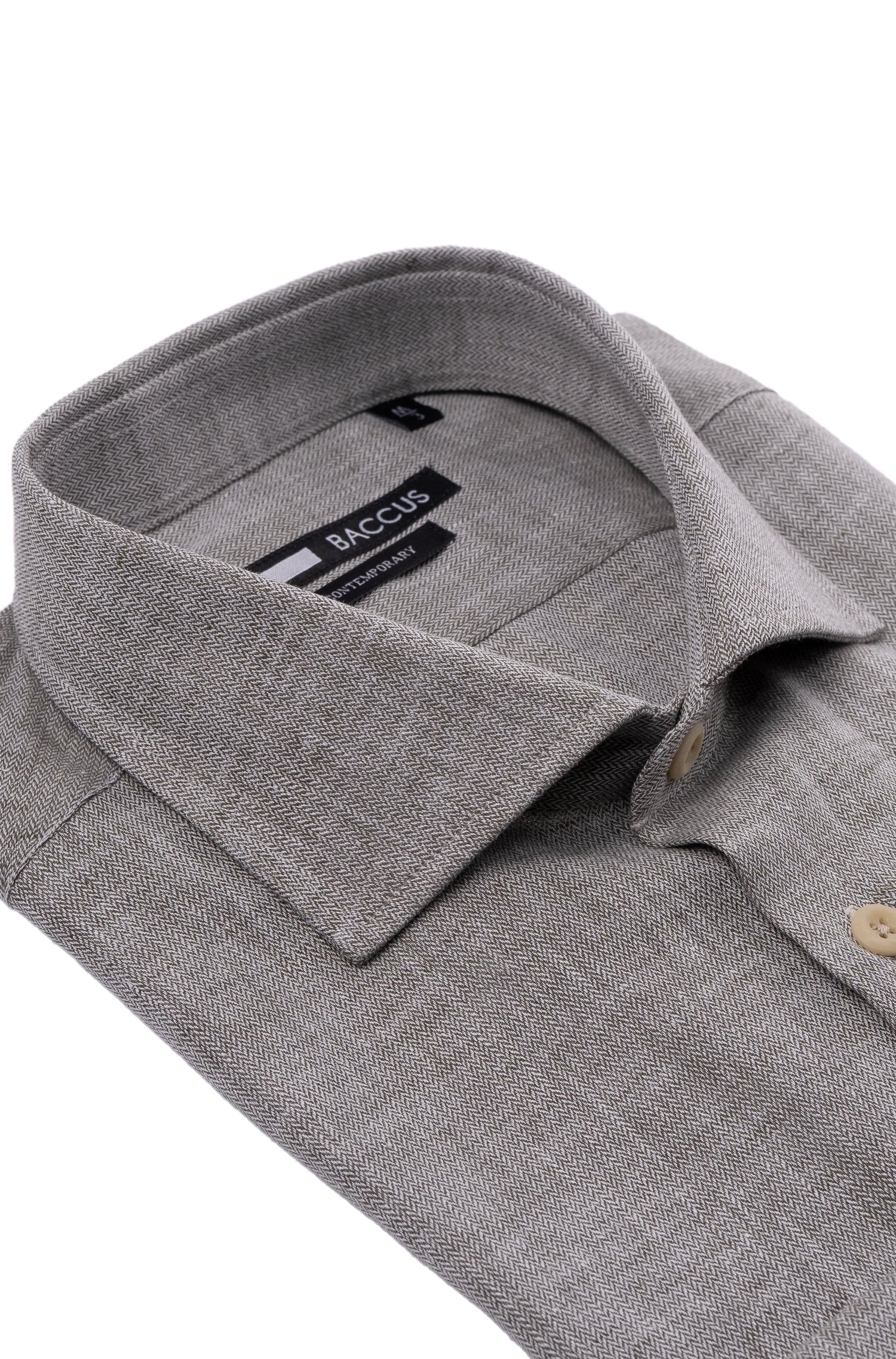 Camisa lisa para homem - Verde