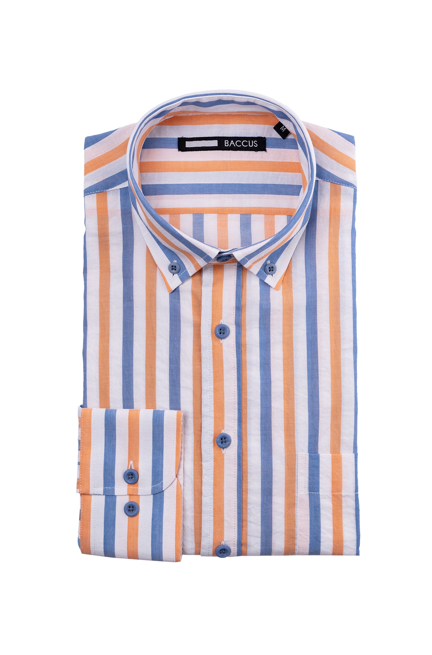 Men's striped shirt - Yellow