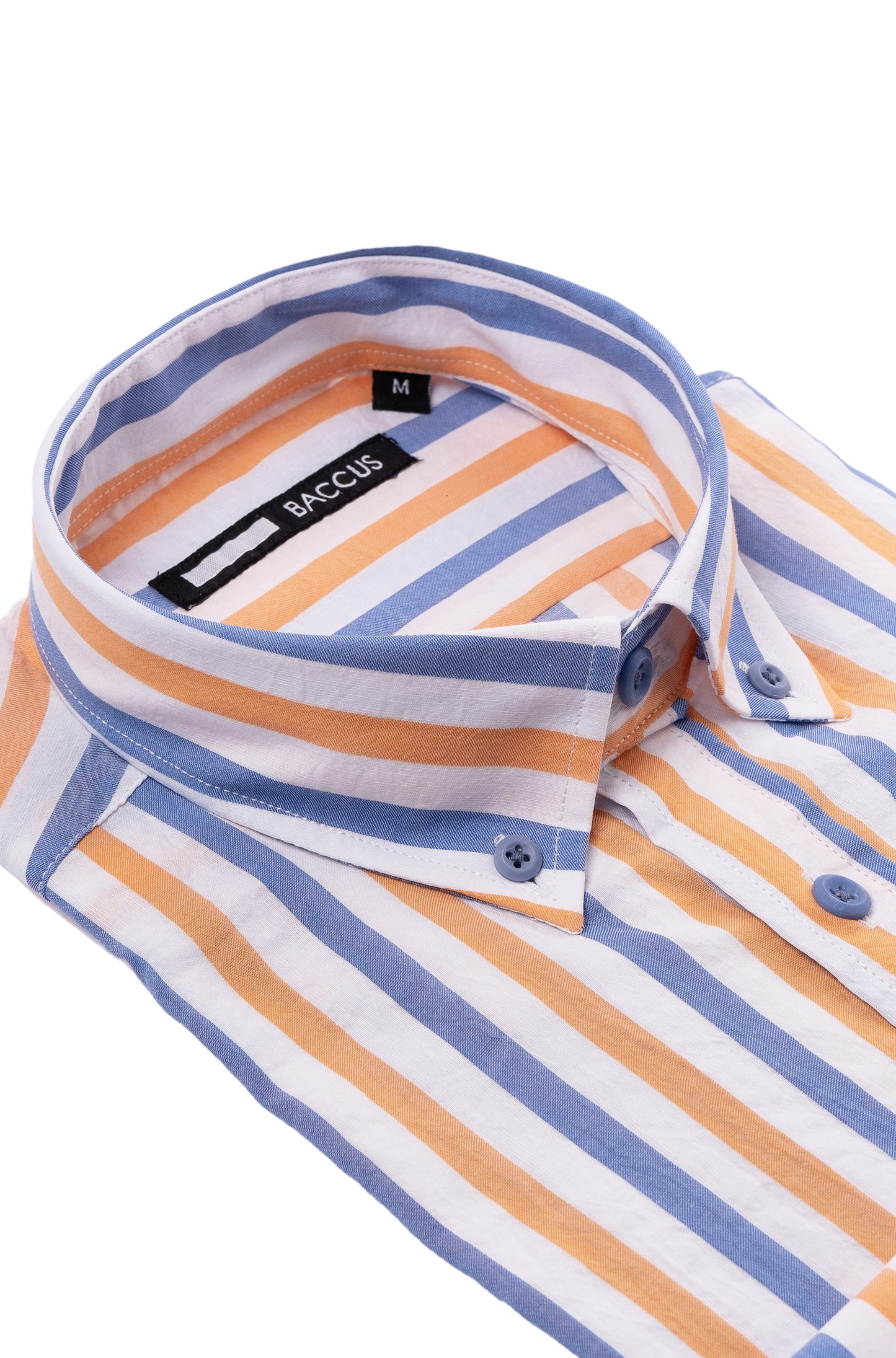 Men's striped shirt - Yellow