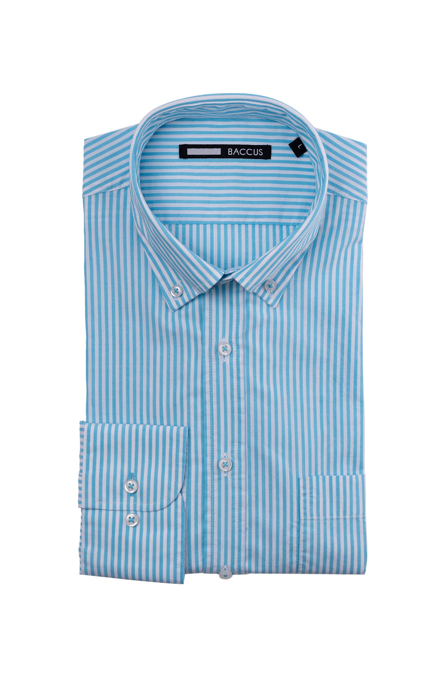 Men's striped shirt - Blue