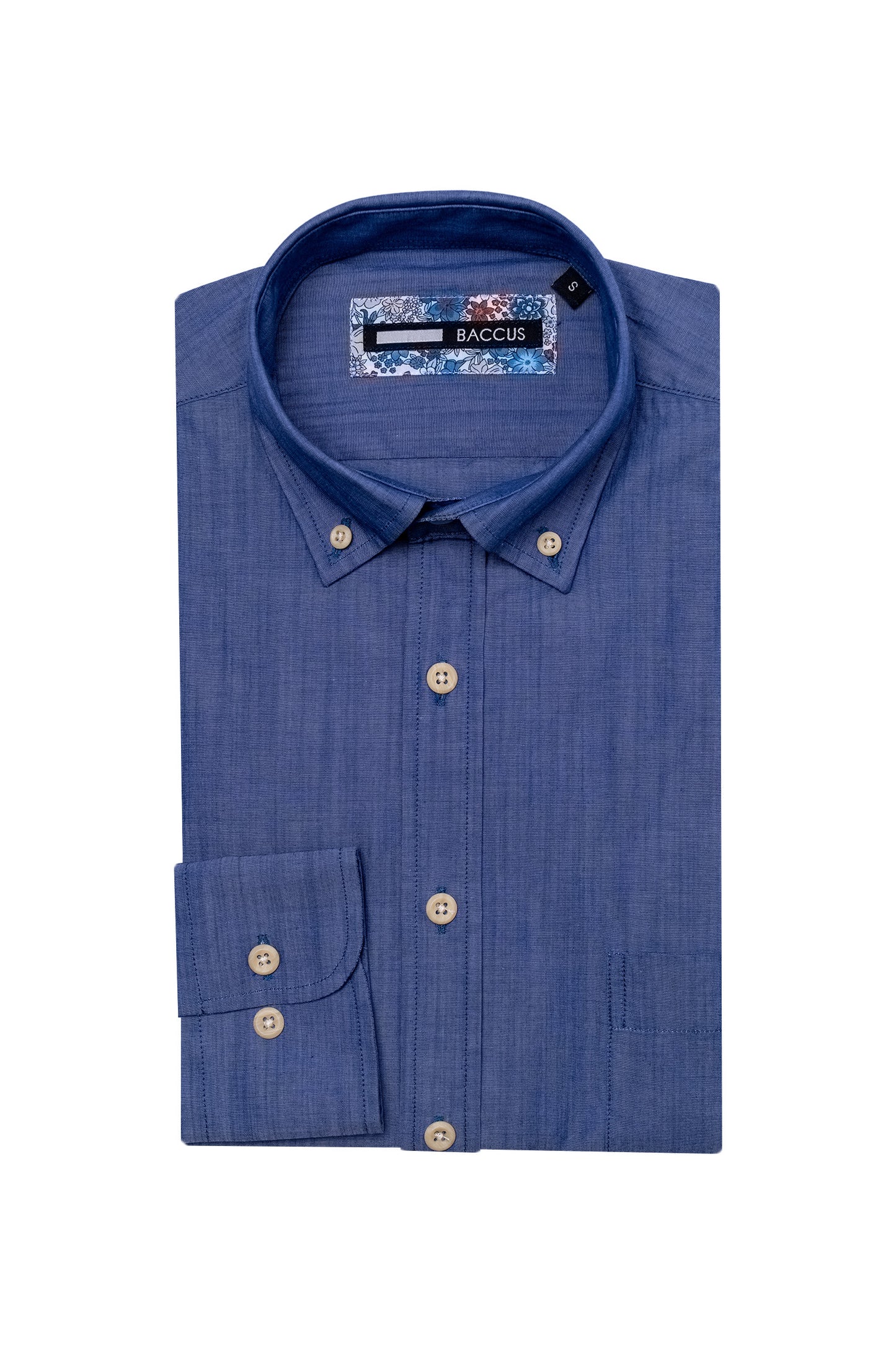 Camisa lisa para homem - Marinho