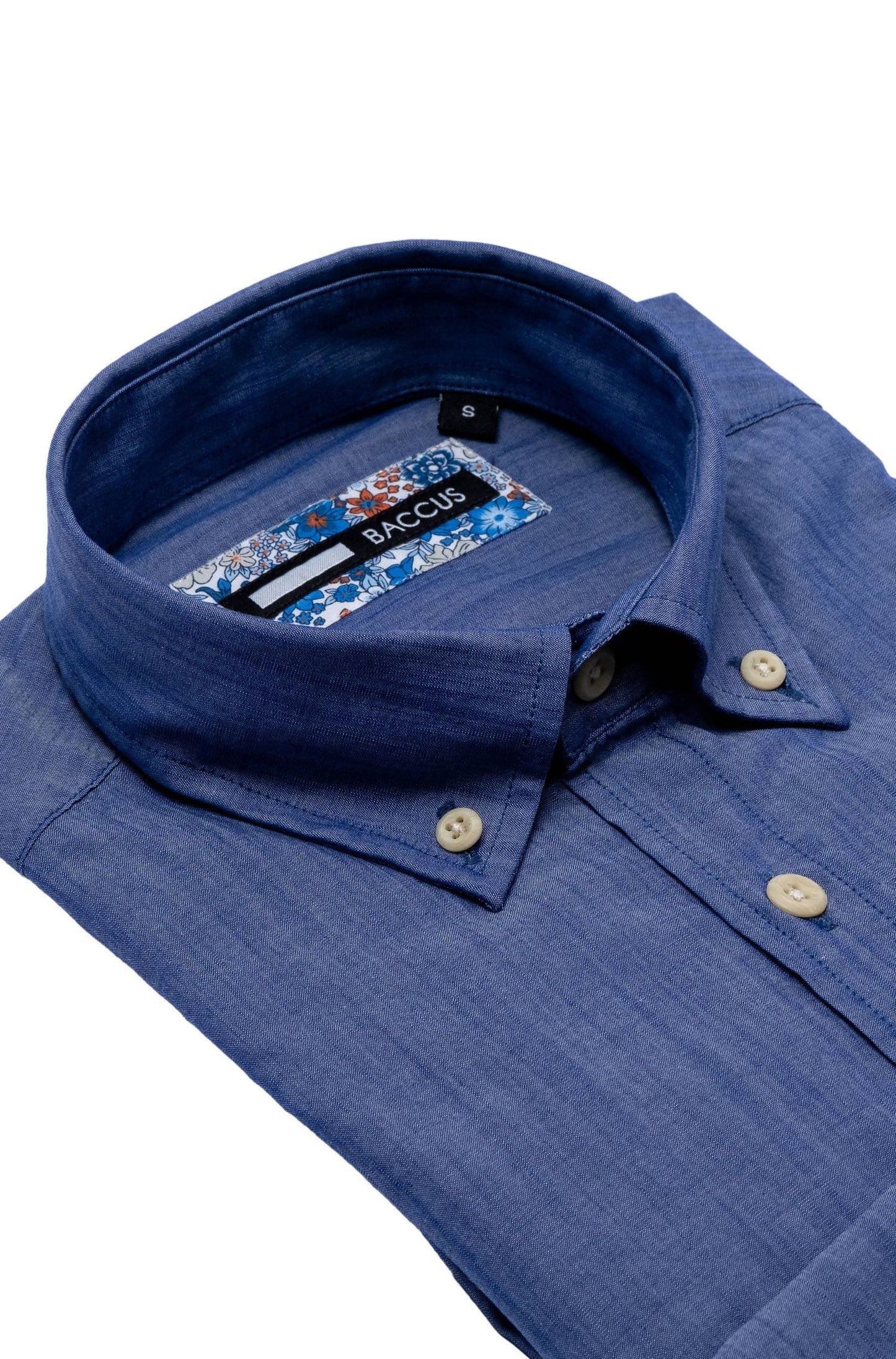 Plain shirt for men - Navy