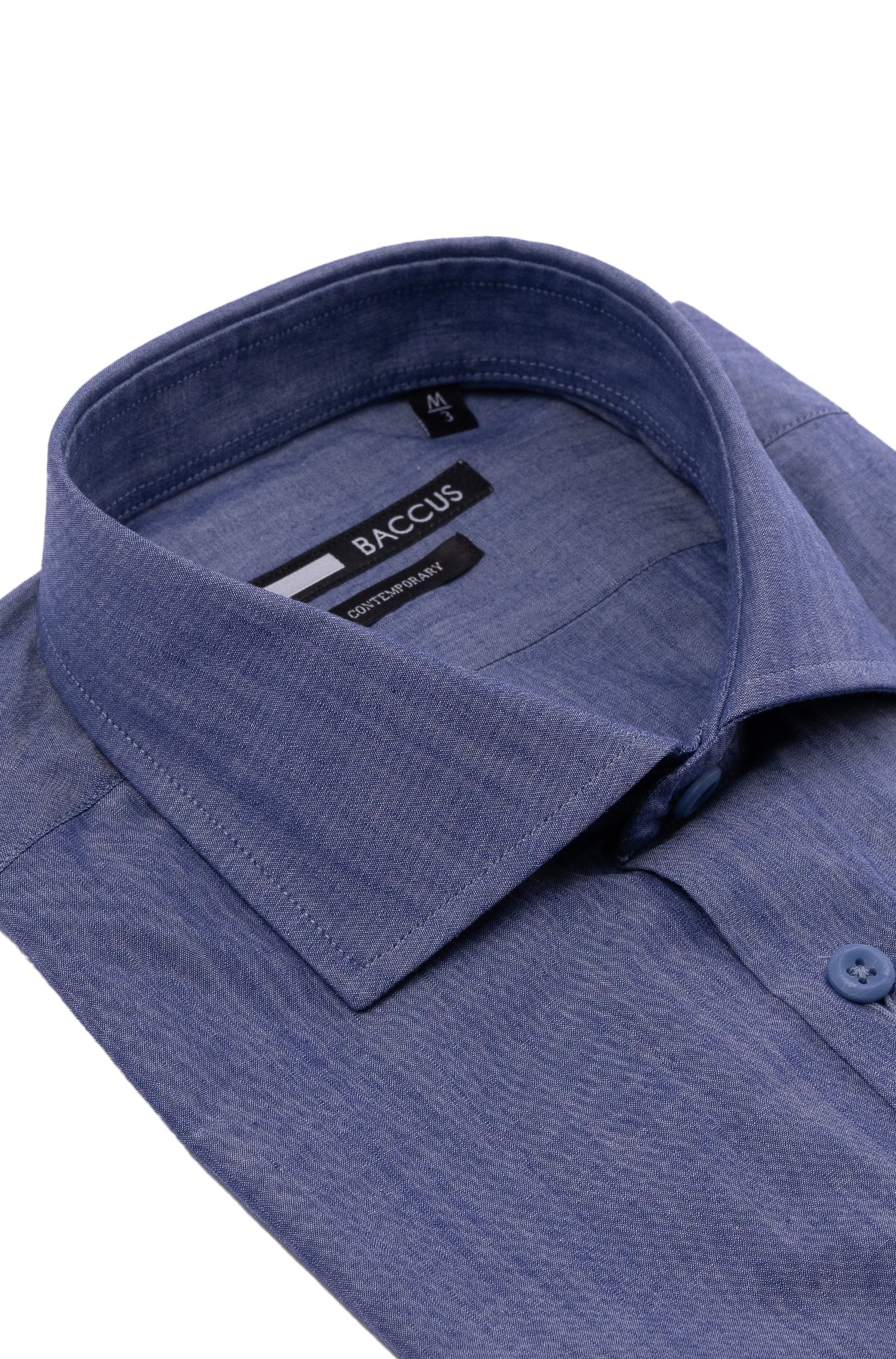 Plain shirt for men - Navy