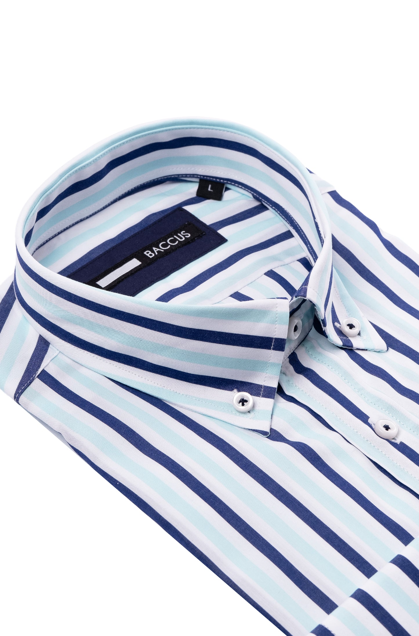 Men's striped shirt - Blue