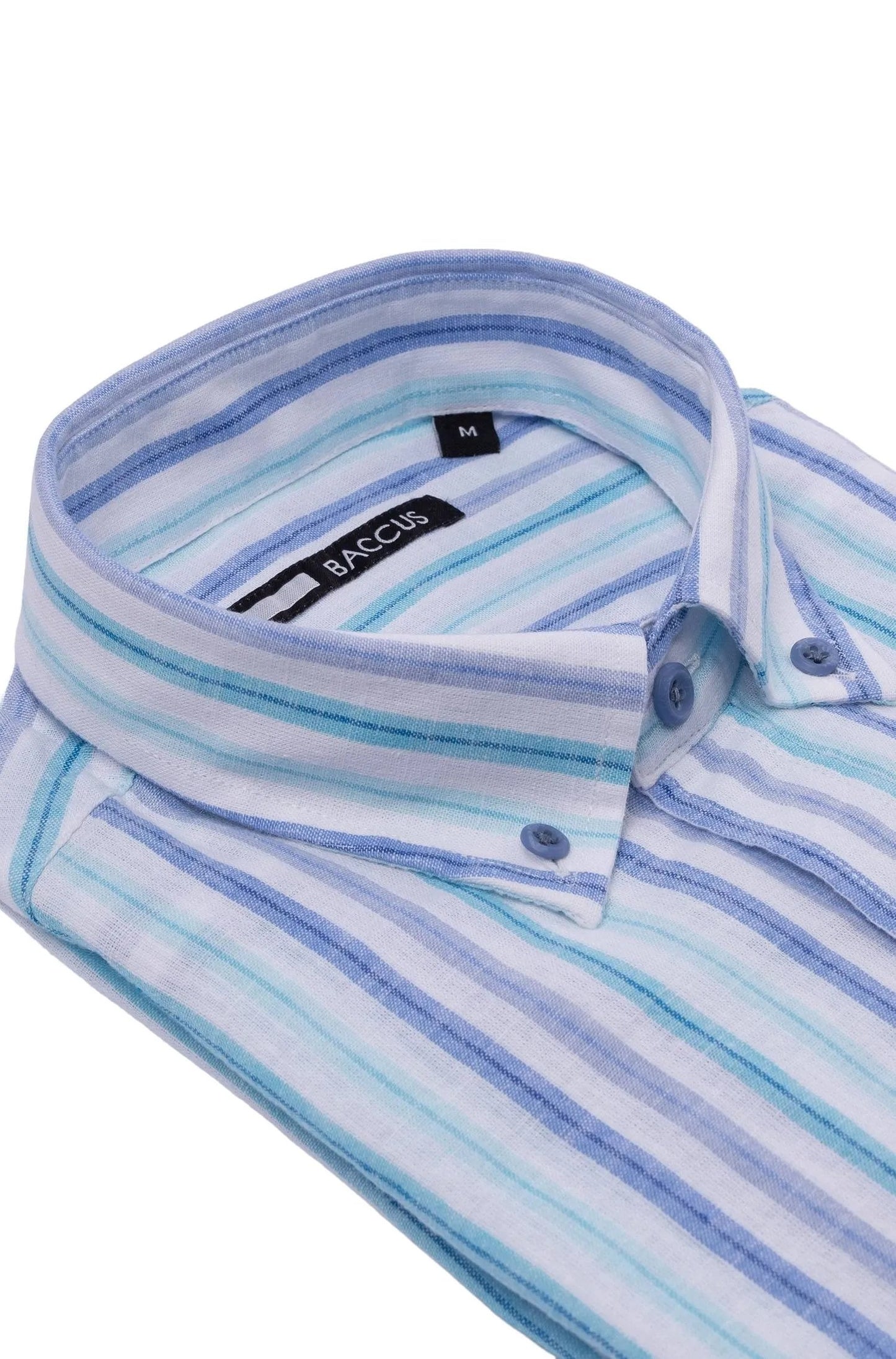 Men's Plaid Shirt - Blue
